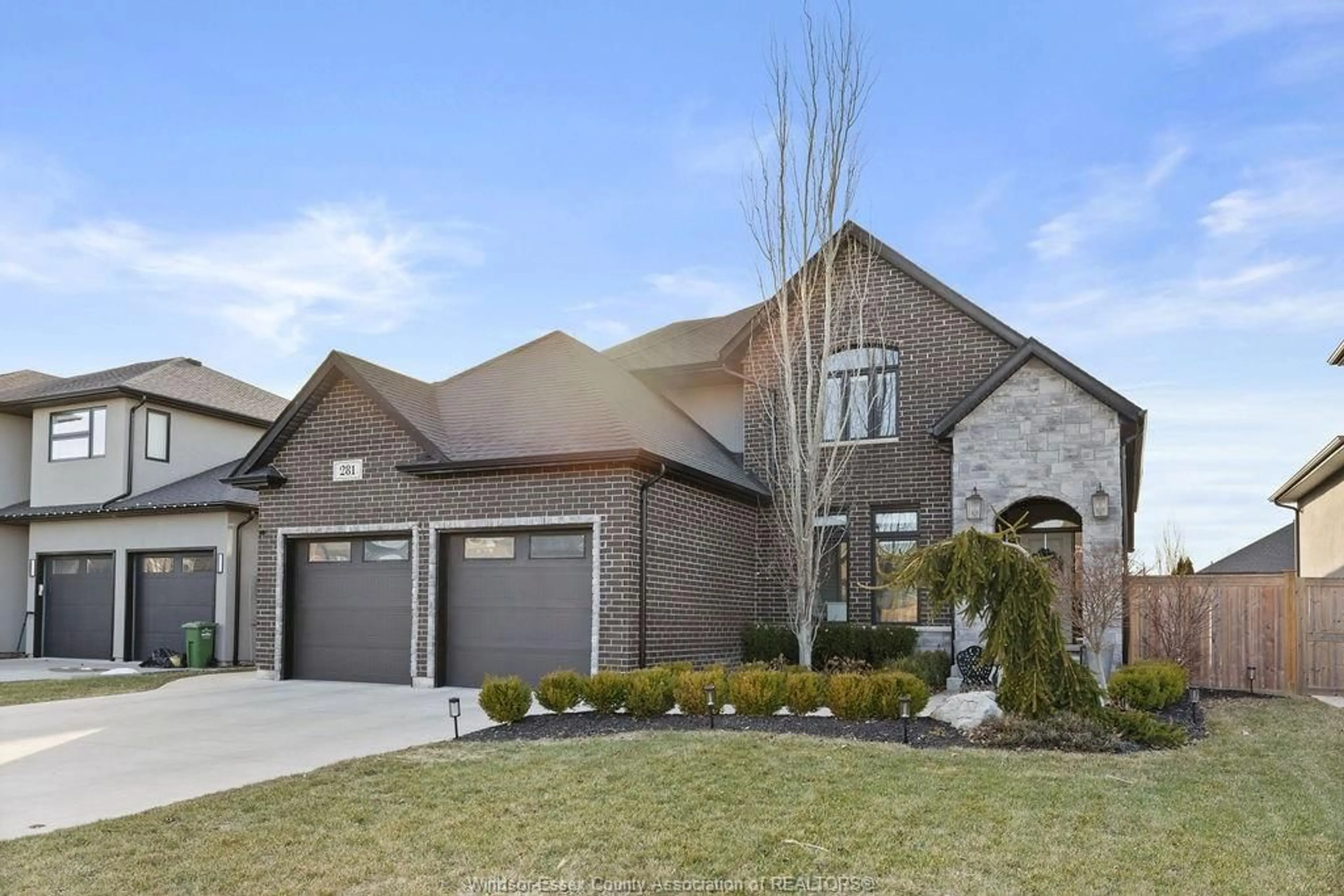Home with brick exterior material, street for 281 CAROLE Crt, Lakeshore Ontario N8L 0T5