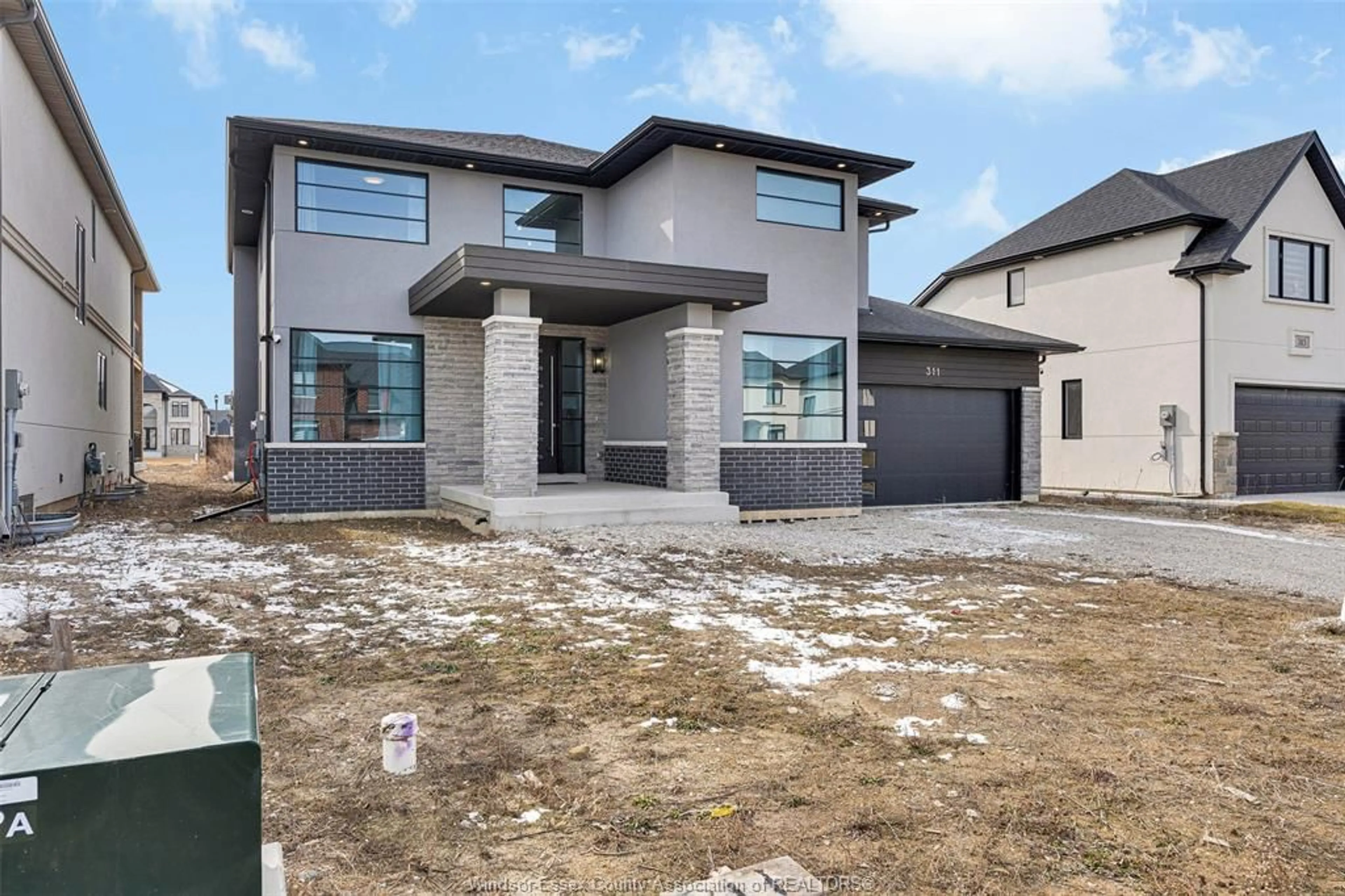 Home with brick exterior material, street for 311 BENSON Crt, Amherstburg Ontario N9V 0G7