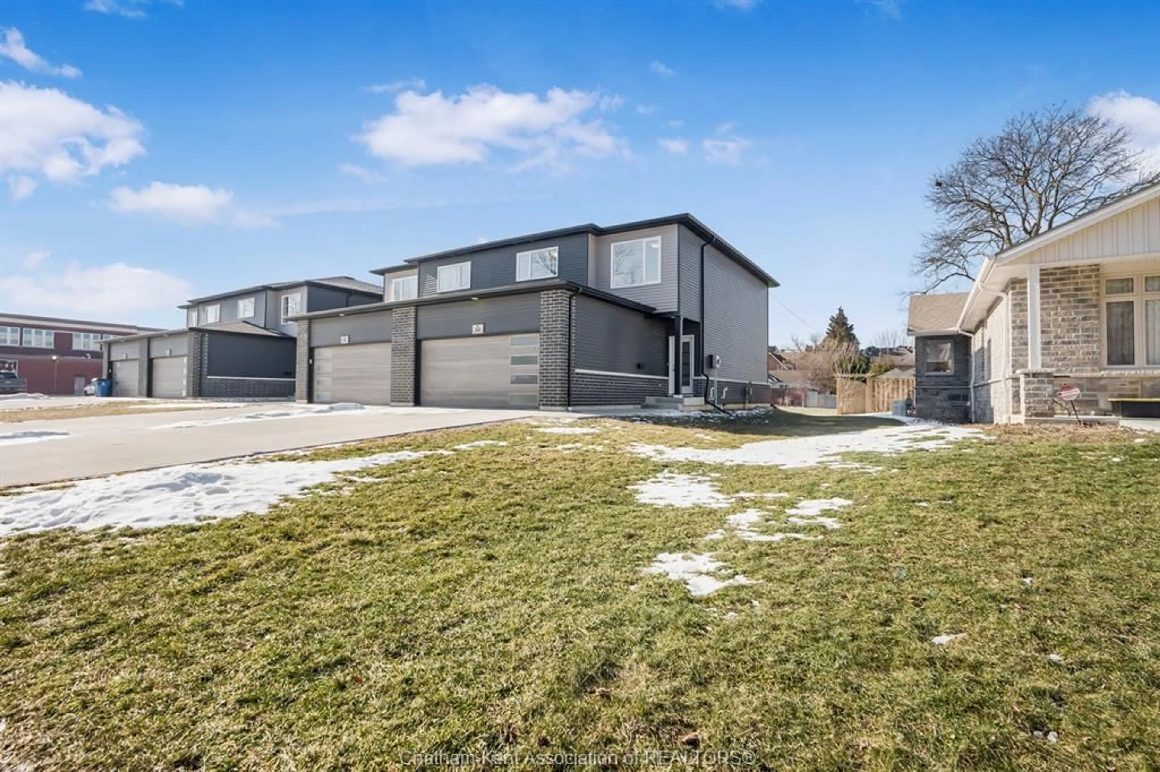 A pic from outside/outdoor area/front of a property/back of a property/a pic from drone, street for 50 LLYDICAN Ave, Chatham Ontario N7L 3E5