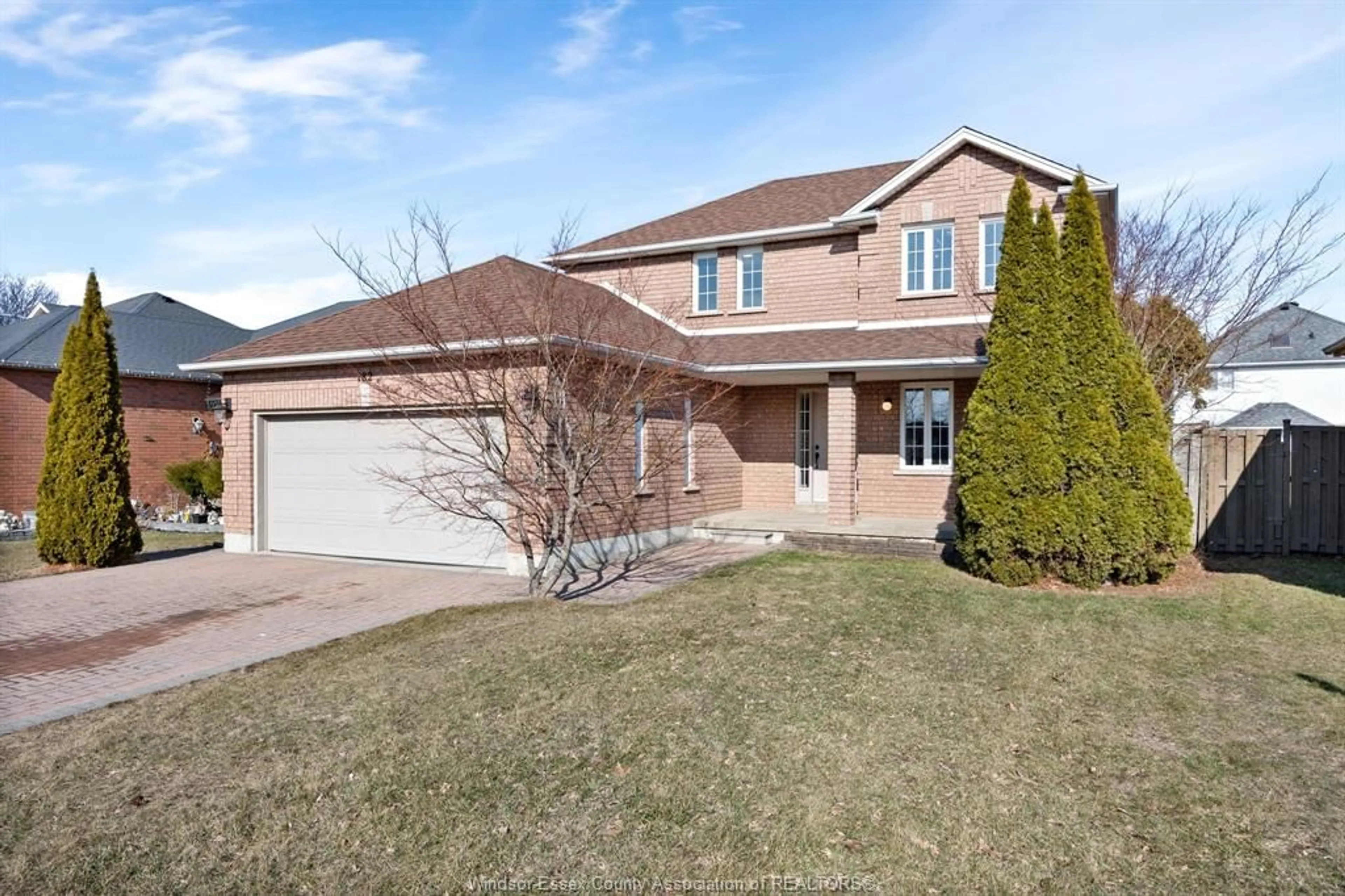 Home with brick exterior material, street for 182 EVELEIGH Cres, Windsor Ontario N9E 4M3