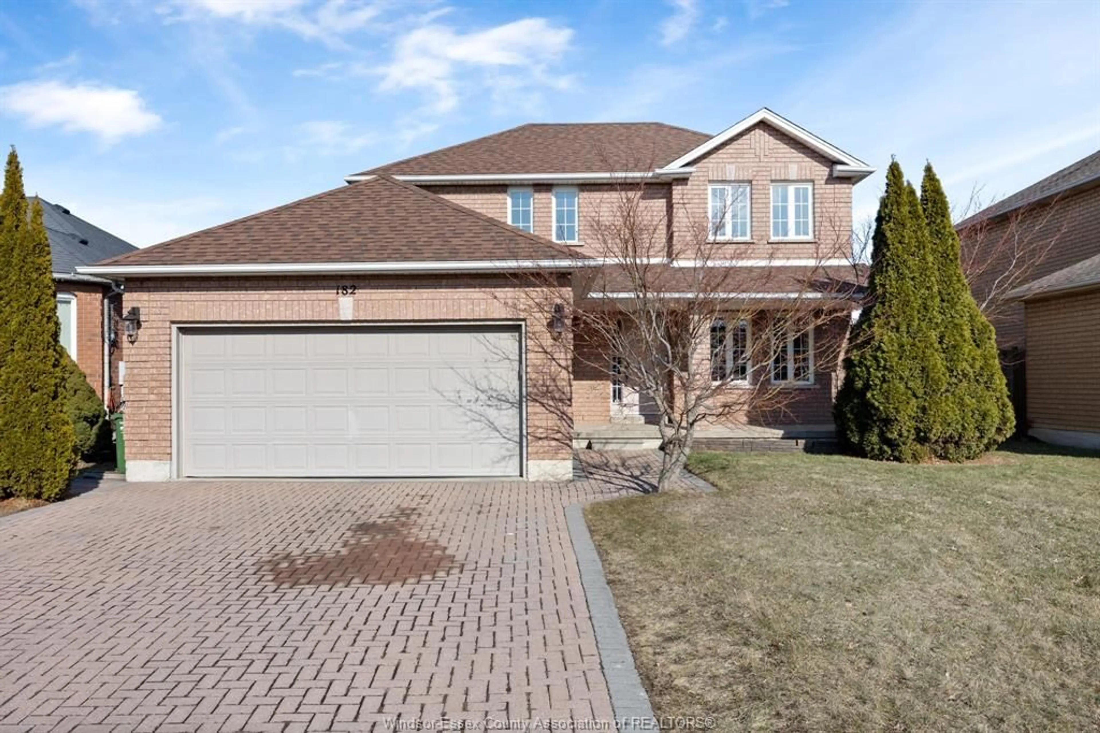 Home with brick exterior material, street for 182 EVELEIGH Cres, Windsor Ontario N9E 4M3