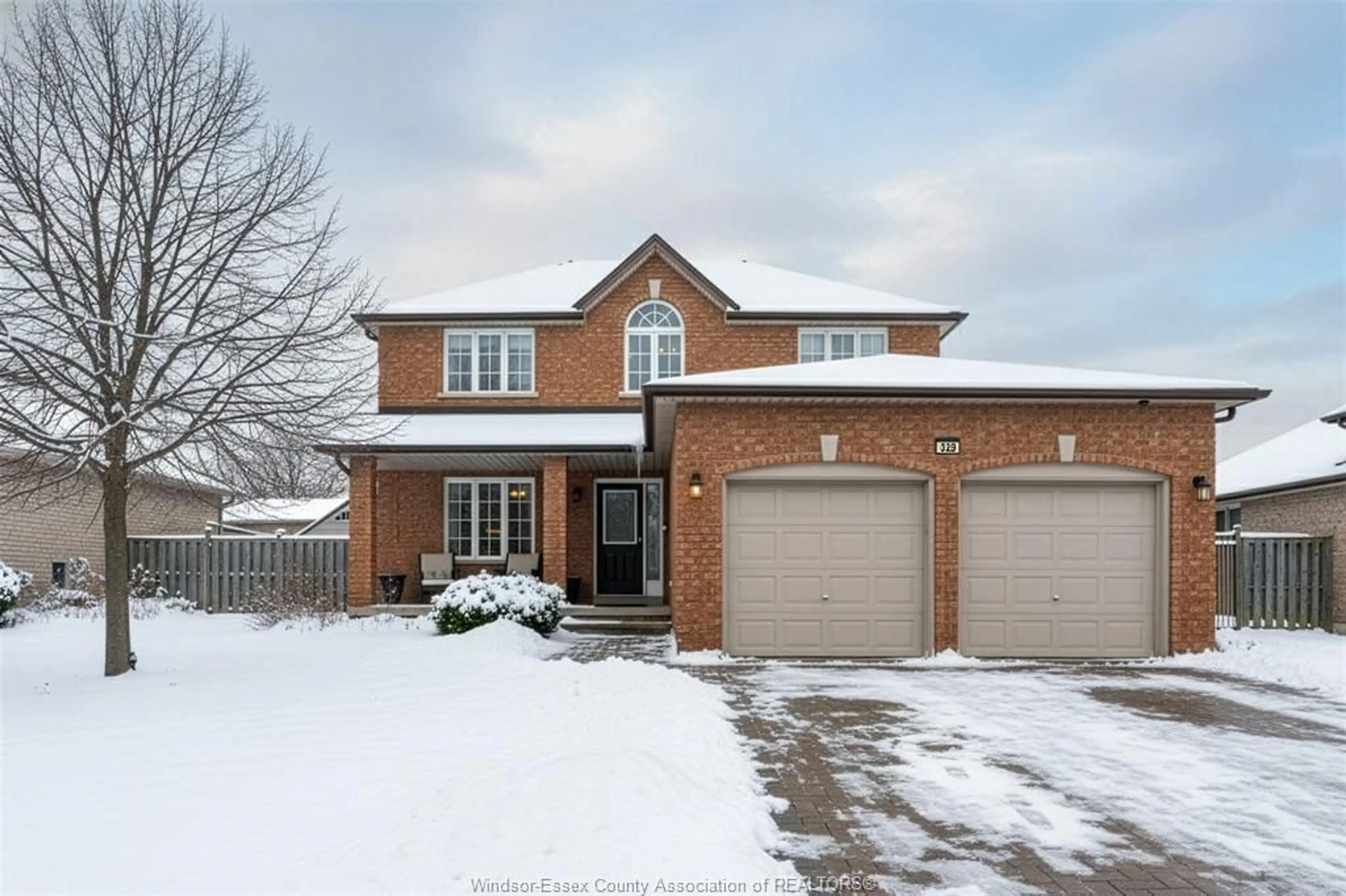 Home with brick exterior material, street for 329 GERALDINE Cres, Windsor Ontario N9E 4R7
