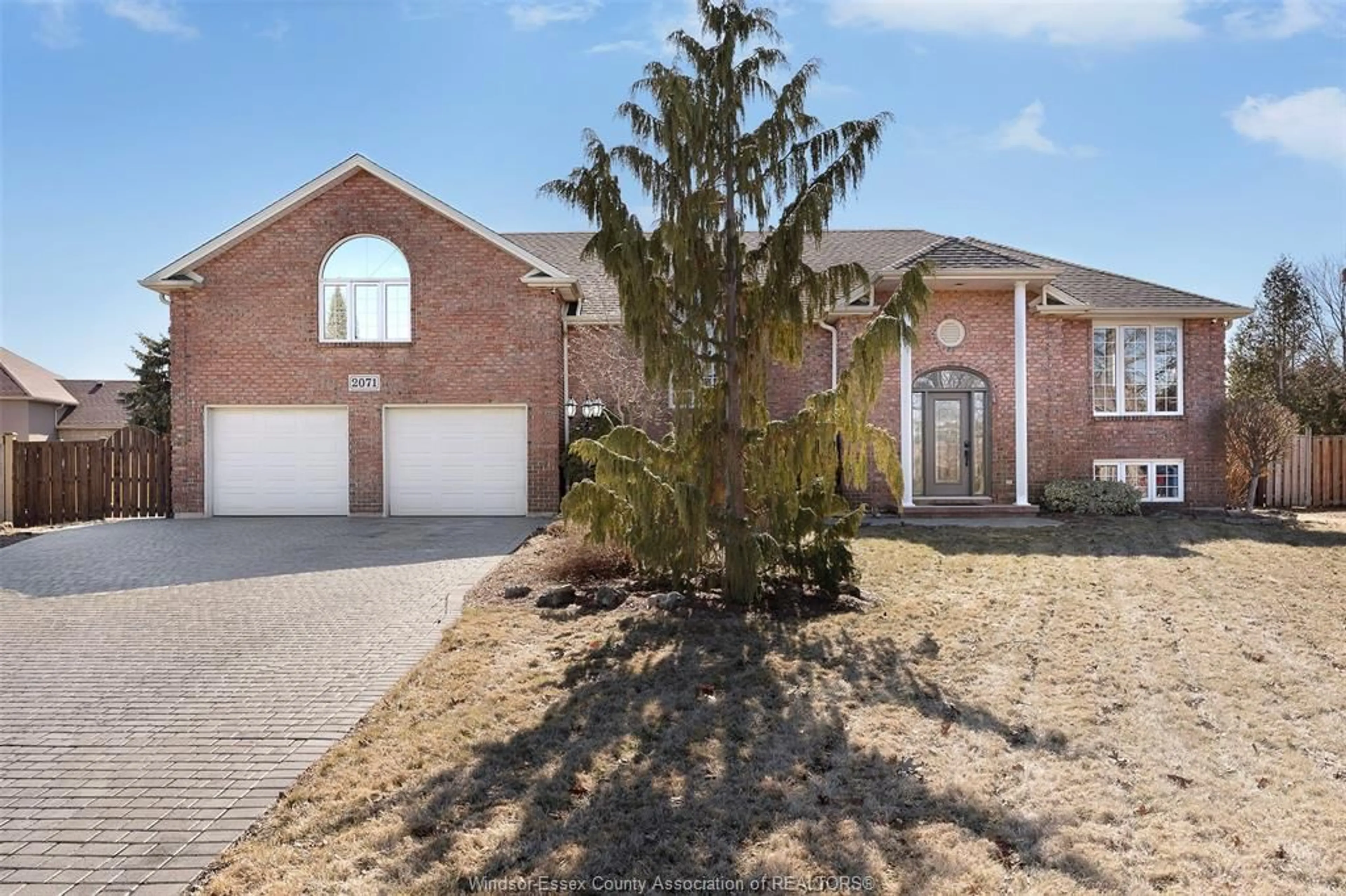 Home with brick exterior material, street for 2071 EUGENI, Tecumseh Ontario N9K 1B3
