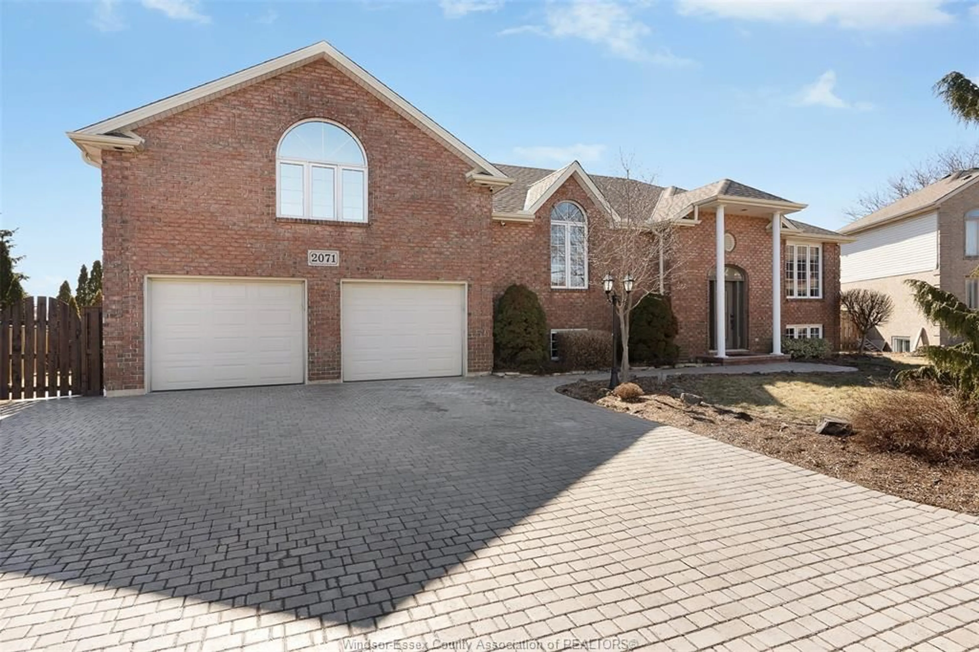 Home with brick exterior material, street for 2071 EUGENI, Tecumseh Ontario N9K 1B3