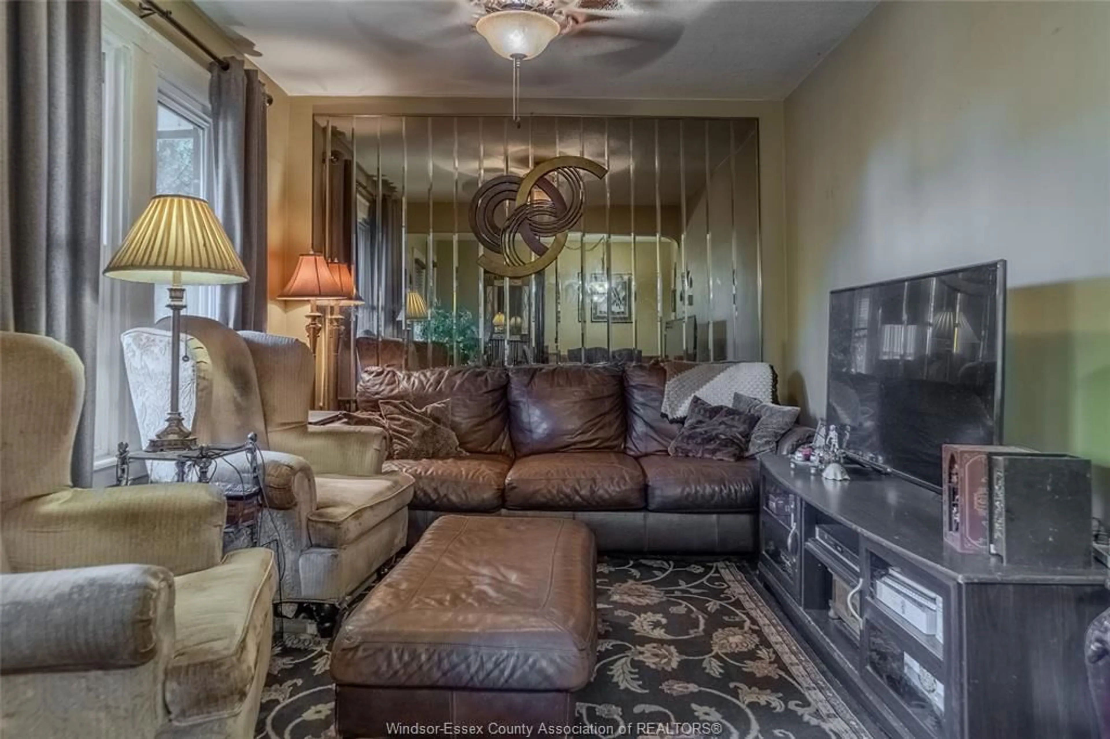 Living room with furniture, unknown for 1341-43 Benjamin Ave, Windsor Ontario N8X 3L3