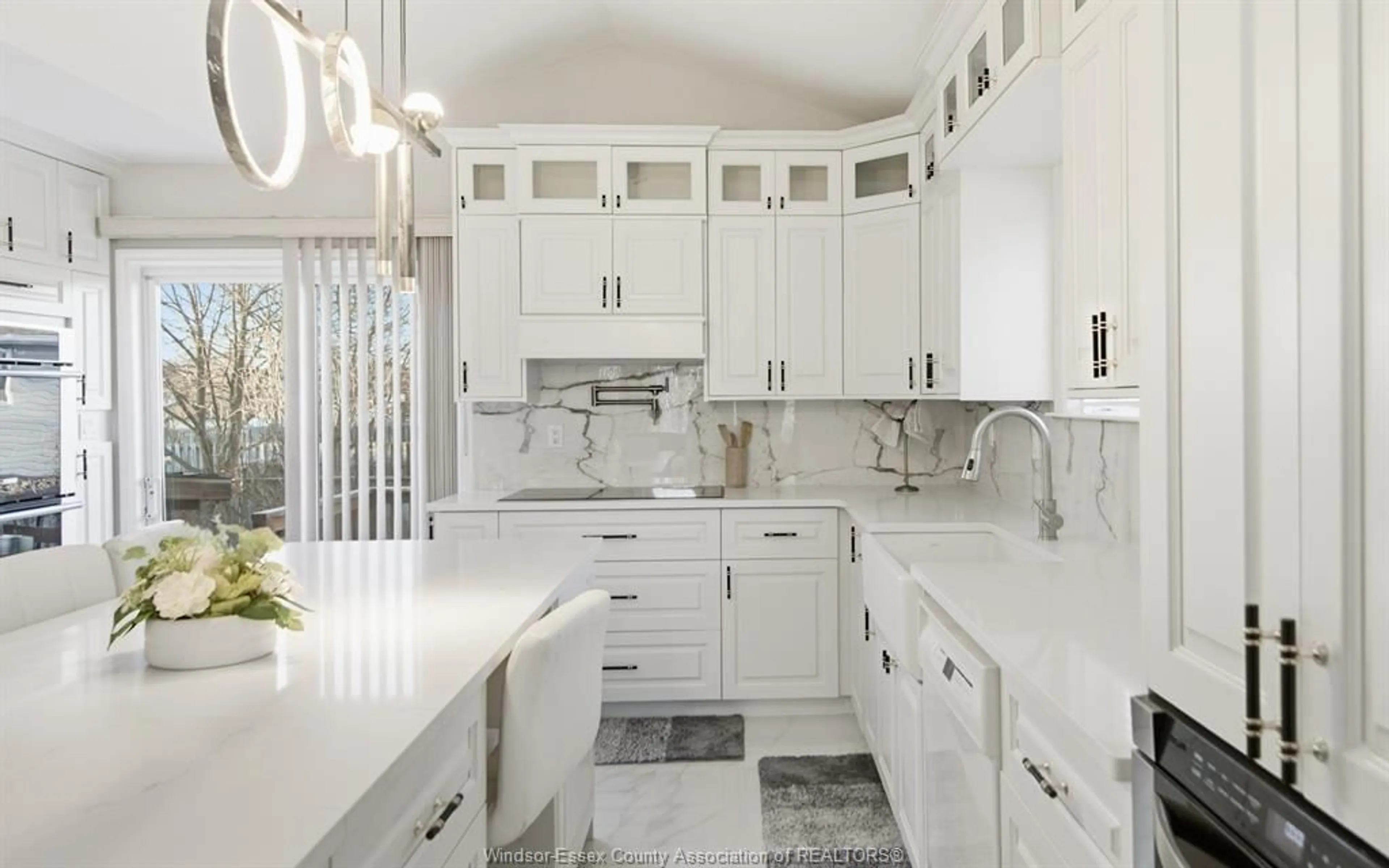 Contemporary kitchen, ceramic/tile floor for 2820 Wildberry Cres, Tecumseh Ontario N9K 1C2