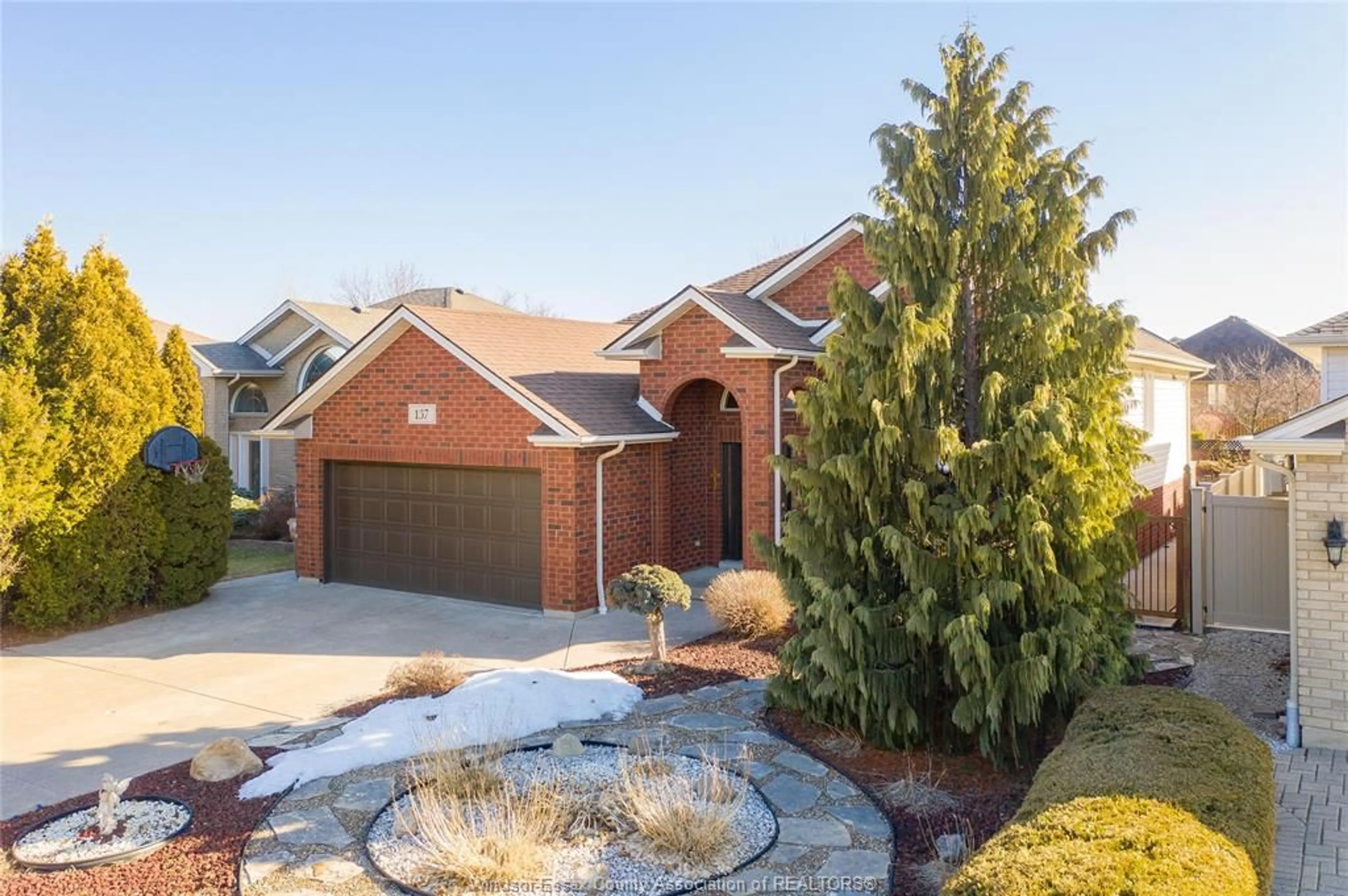 Home with brick exterior material, street for 137 AMY CROFT, Lakeshore Ontario N9K 1E6