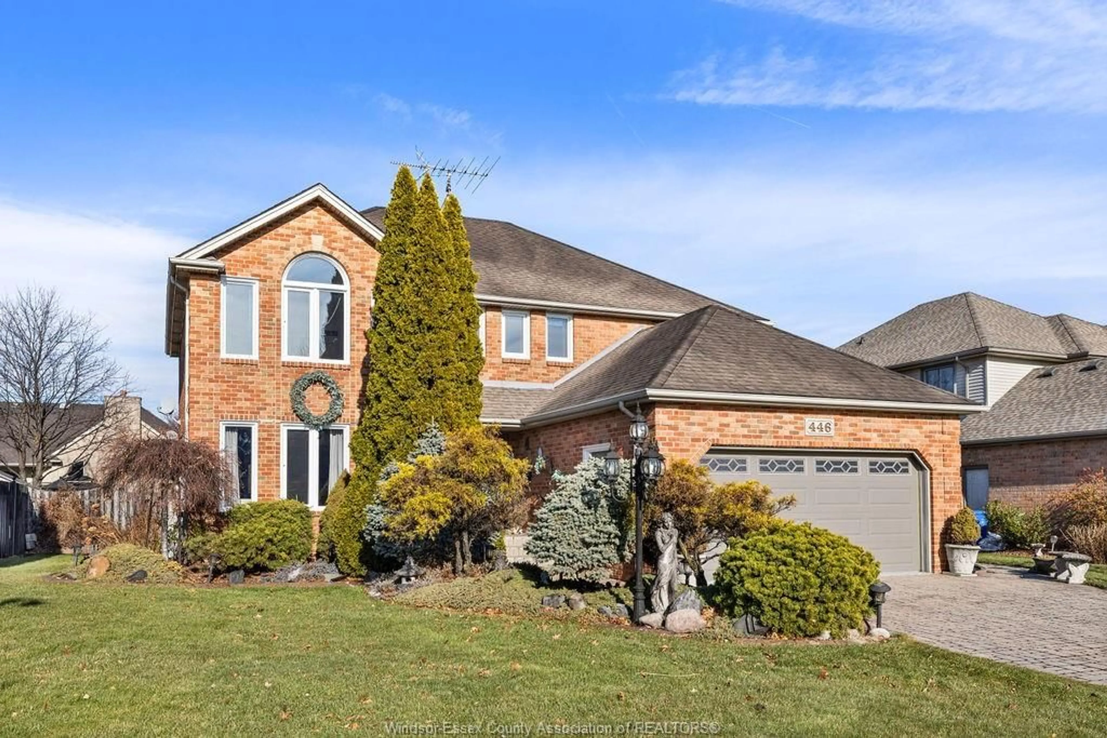 Home with brick exterior material, street for 446 CORBETT, Tecumseh Ontario N8N 4T4