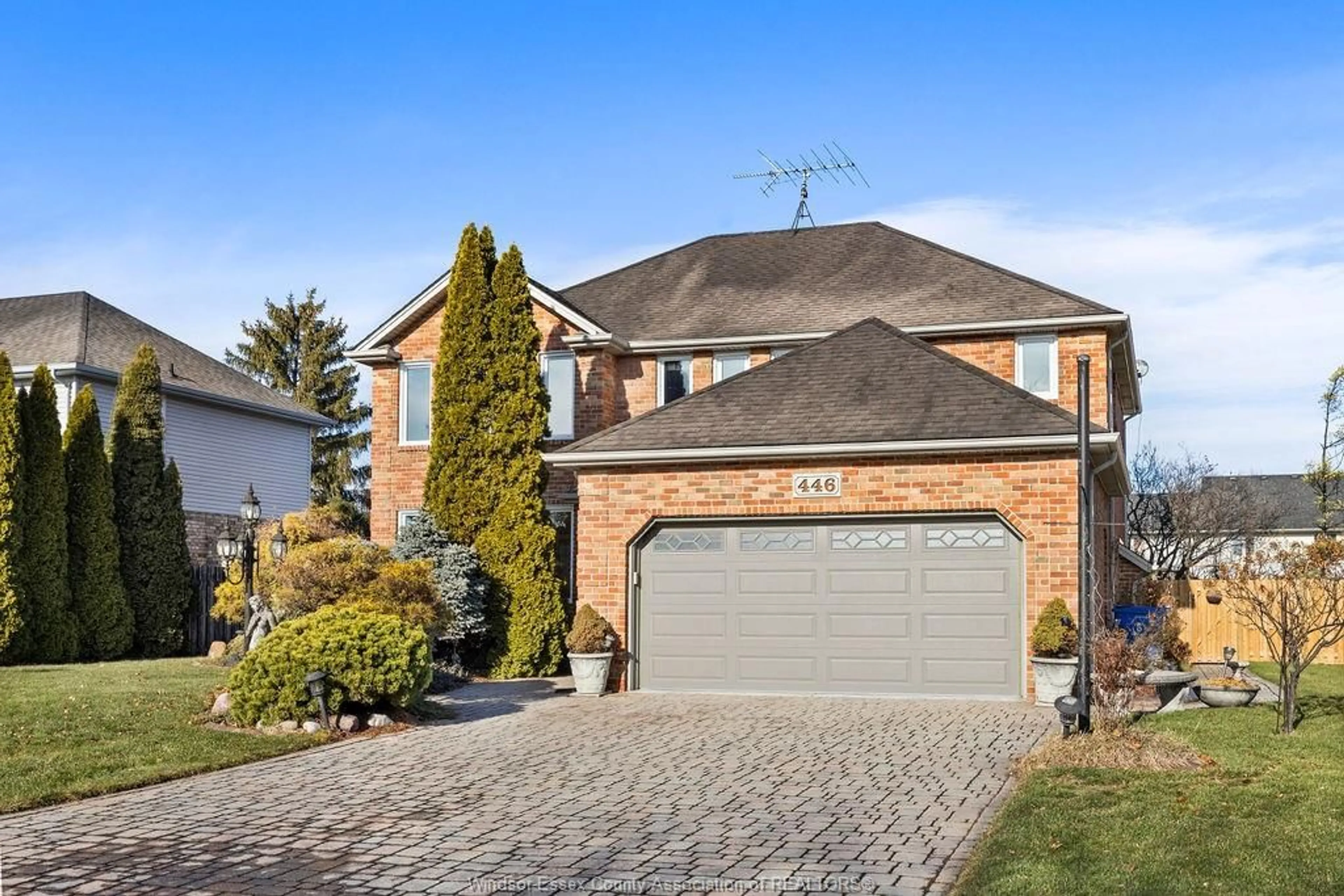 Home with brick exterior material, street for 446 CORBETT, Tecumseh Ontario N8N 4T4