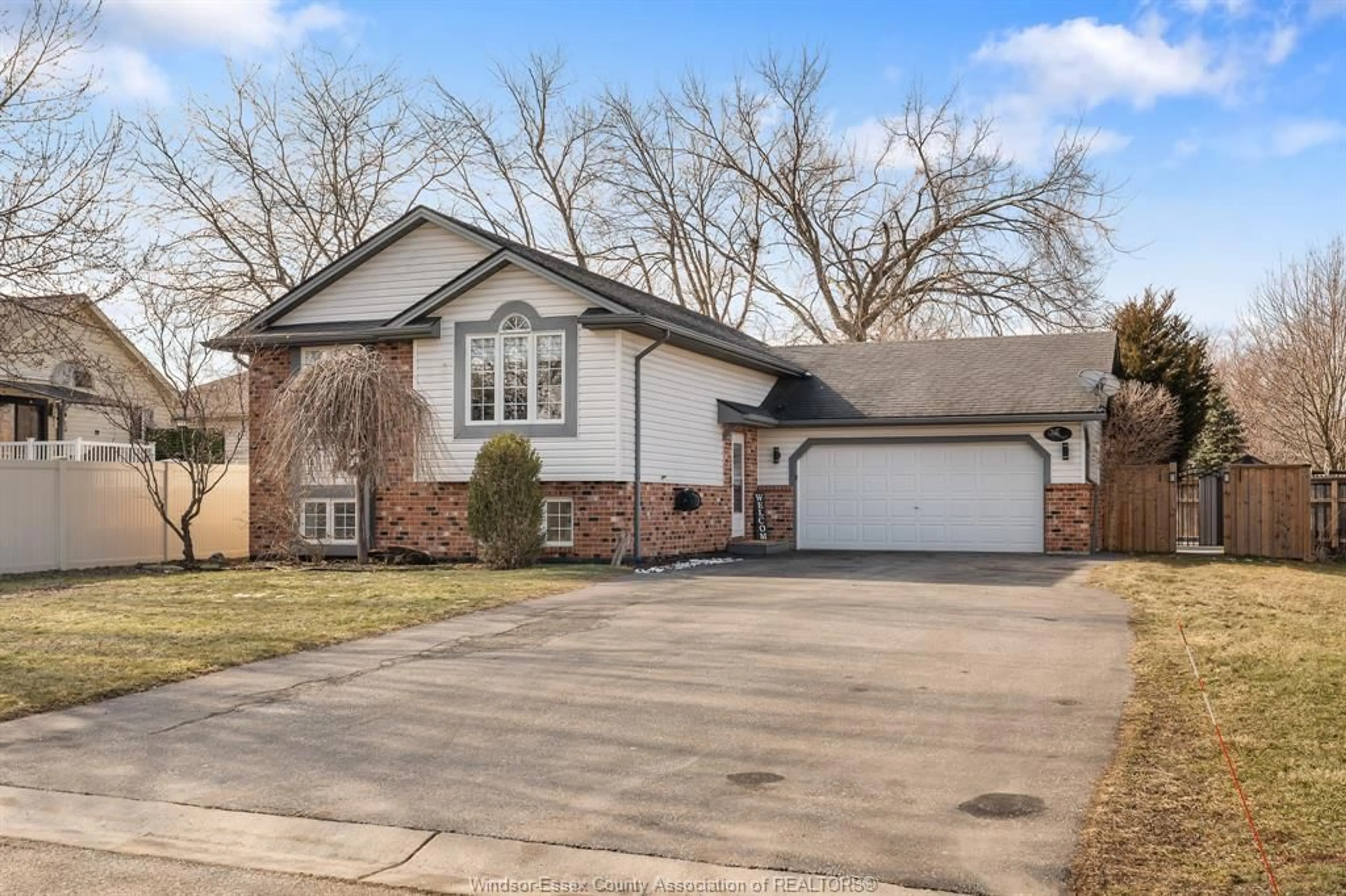 Home with brick exterior material, street for 1 LYLE St, Cottam Ontario N0R 1B0