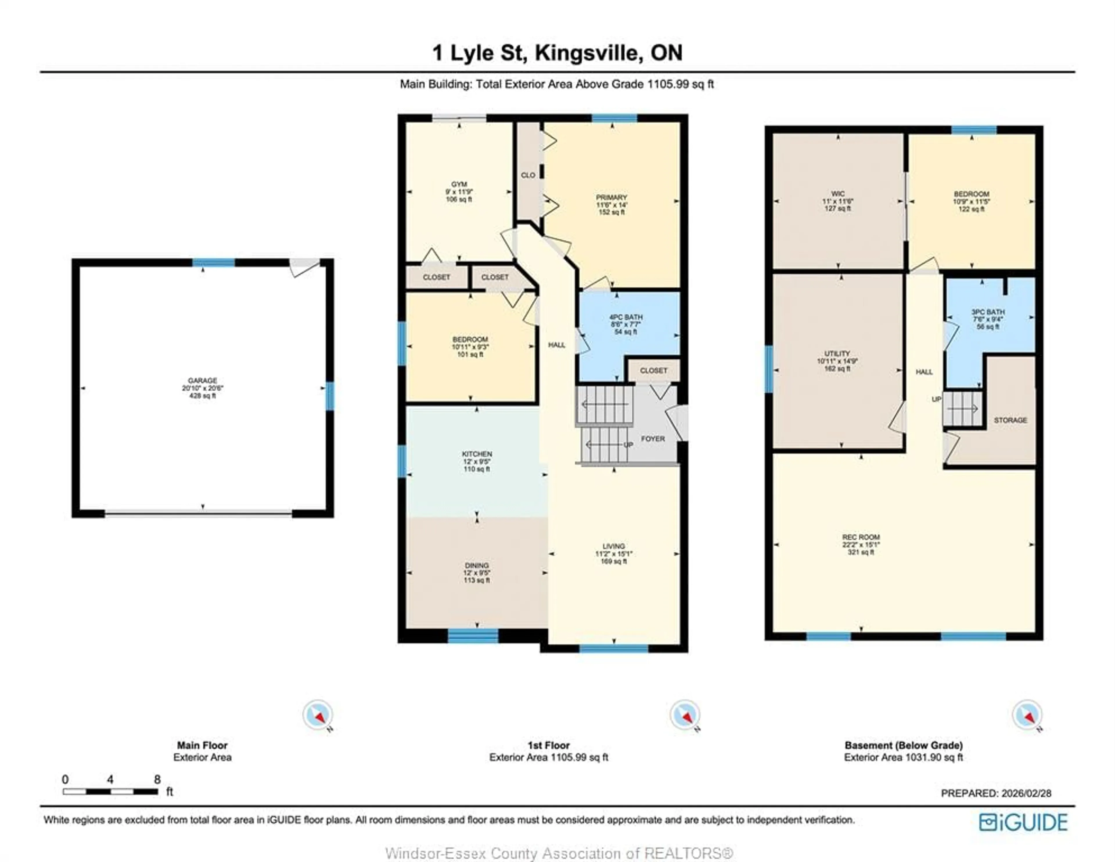 Floor plan for 1 LYLE St, Cottam Ontario N0R 1B0