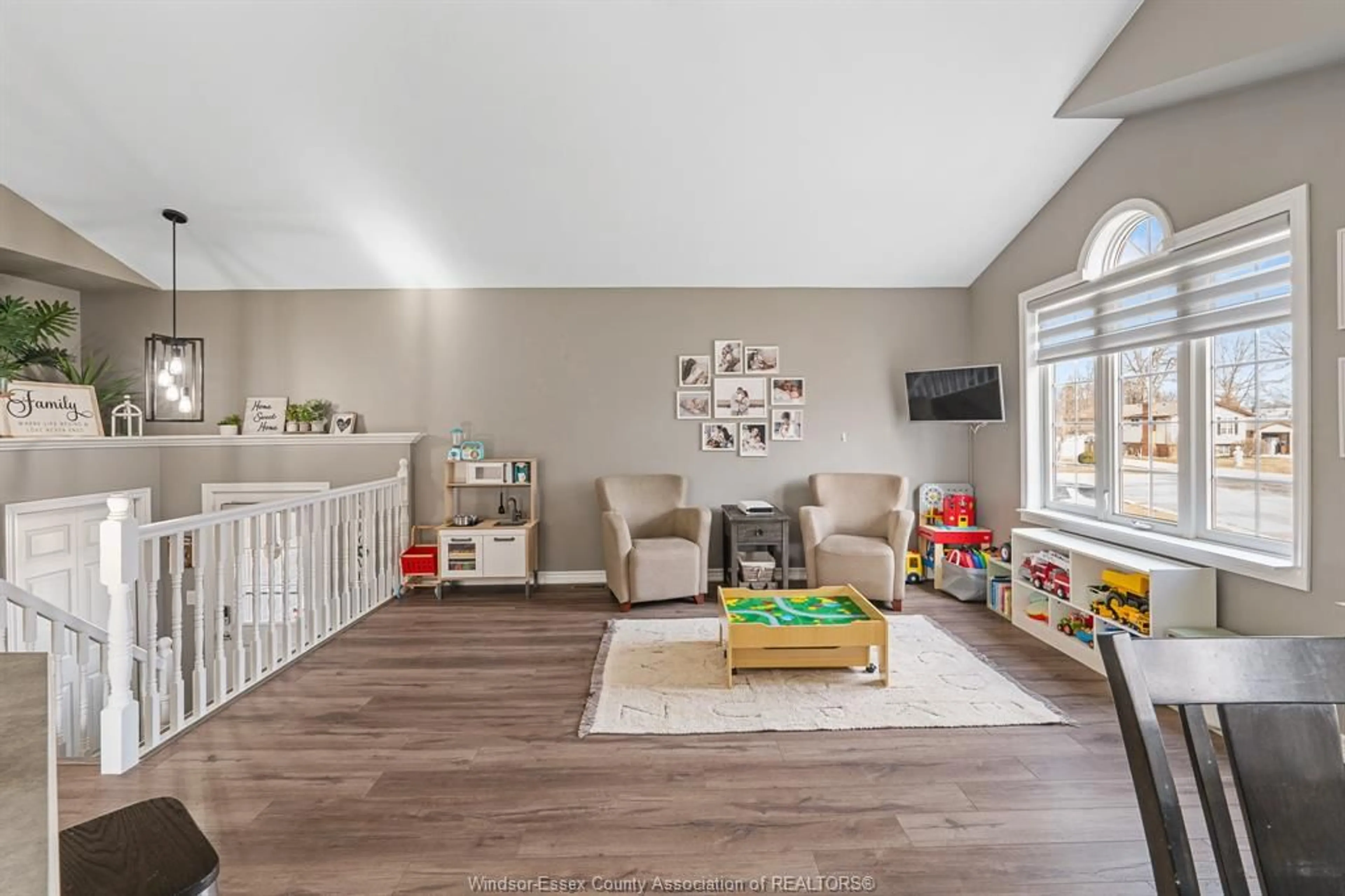 Living room with furniture, unknown for 1 LYLE St, Cottam Ontario N0R 1B0