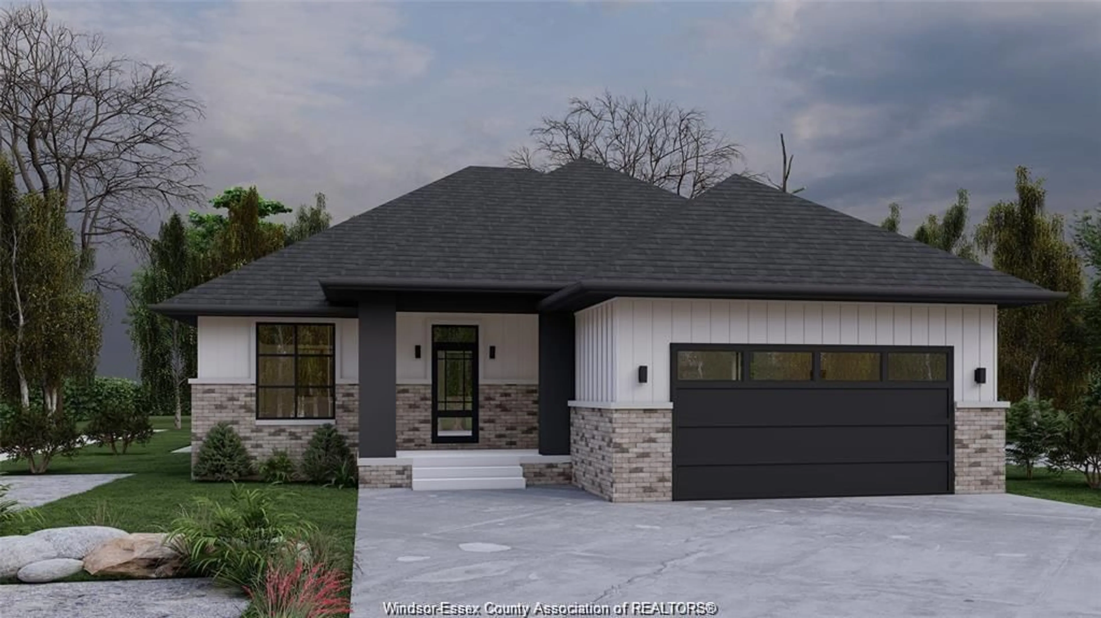 Home with brick exterior material, street for 161 WHELAN Ave, Amherstburg Ontario N9V 0A9