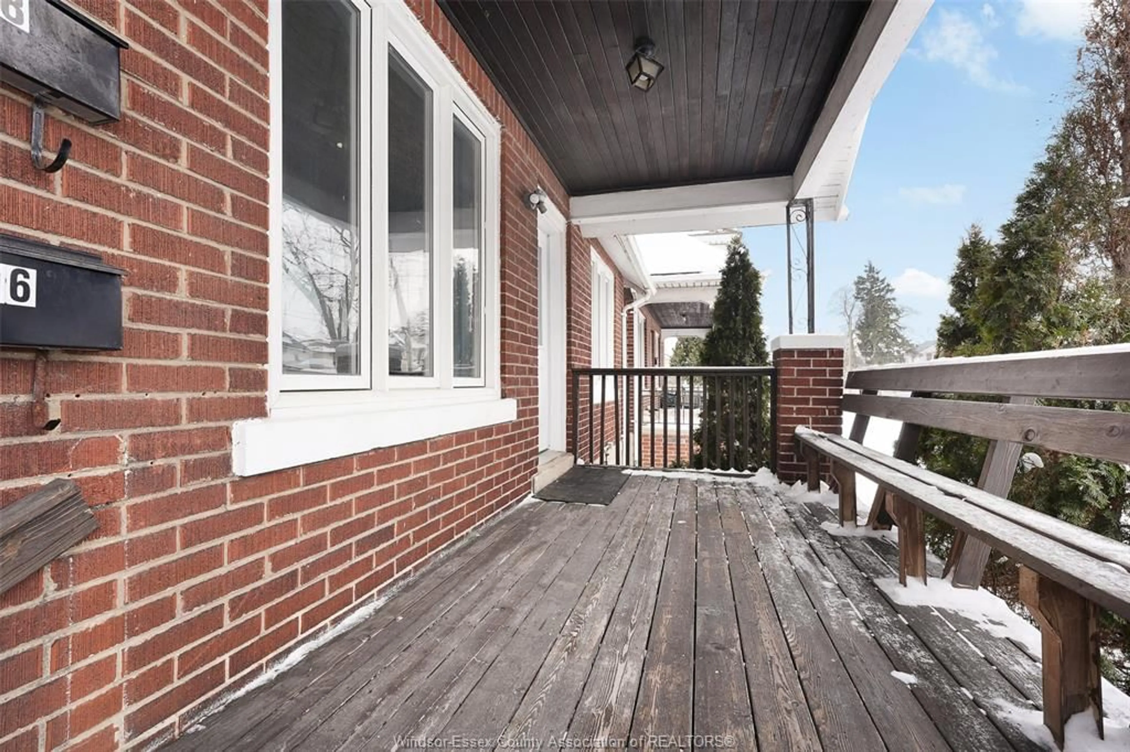 Patio, street for 1106-08 ELM Ave, Windsor Ontario N9A 5H7