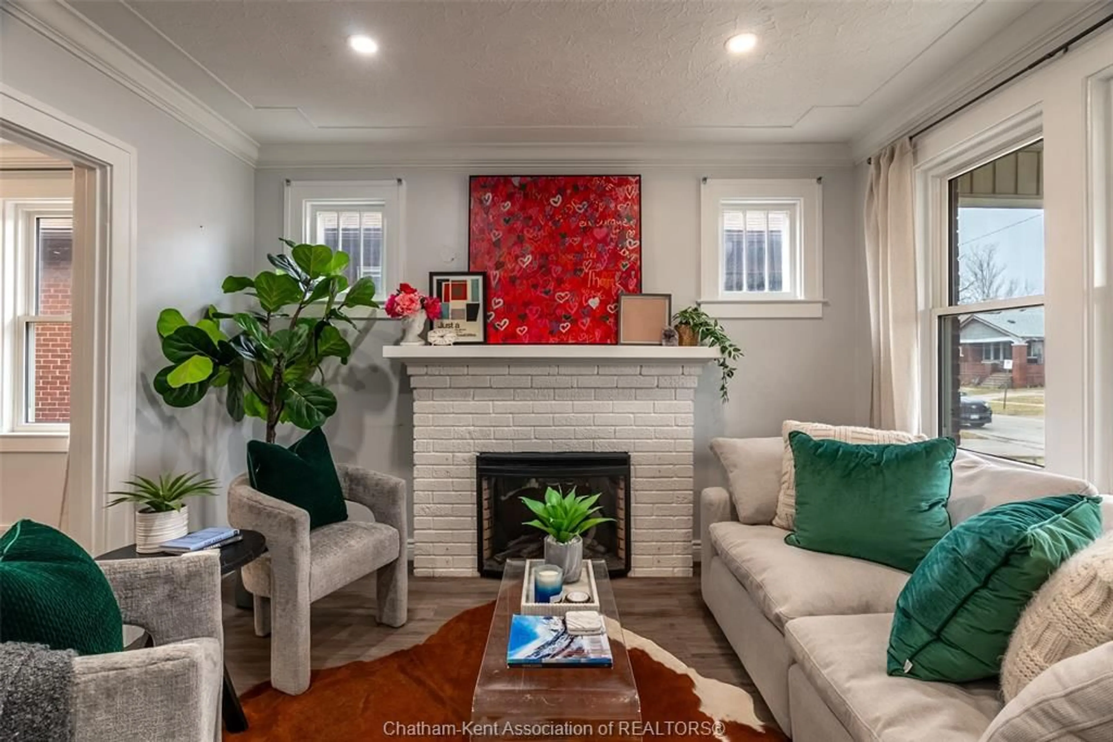 Living room with furniture, unknown for 1148 Highland Ave, Windsor Ontario N9A 1R7