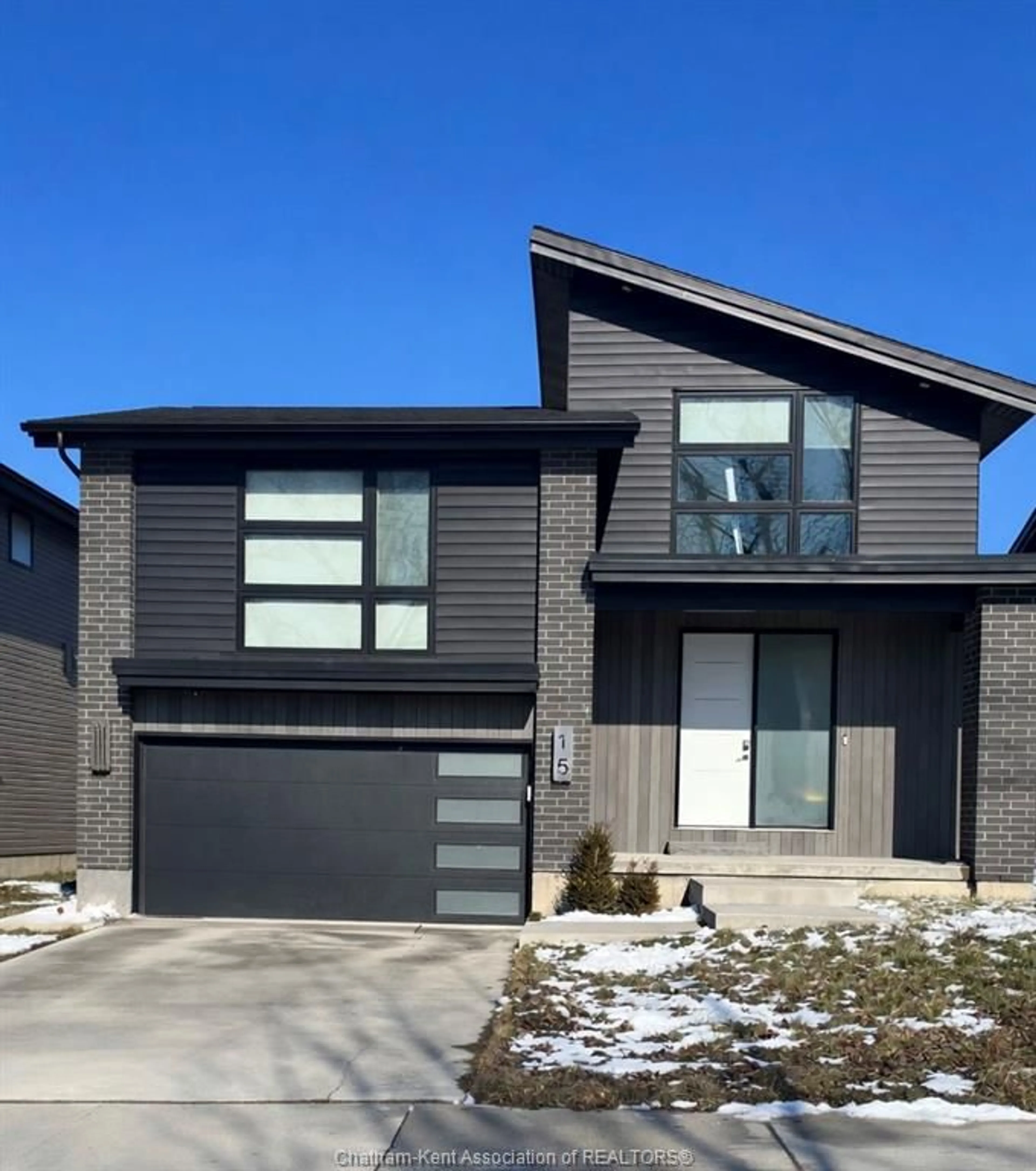 Home with brick exterior material, street for 15 Churchill Park Rd, Chatham Ontario N7M 6M2