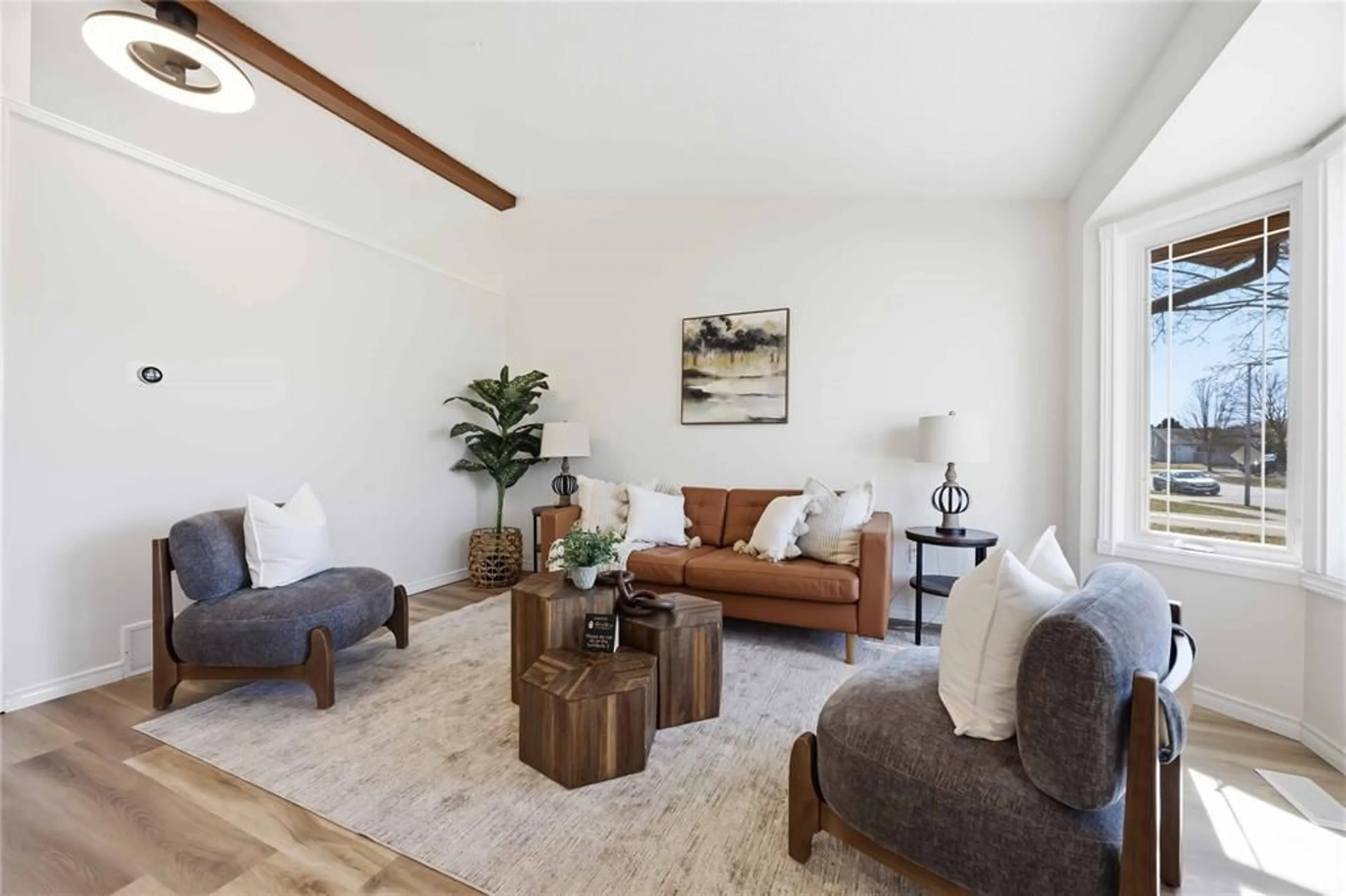 Living room with furniture, unknown for 391 Bradford Dr, Sarnia Ontario N7S 5R4