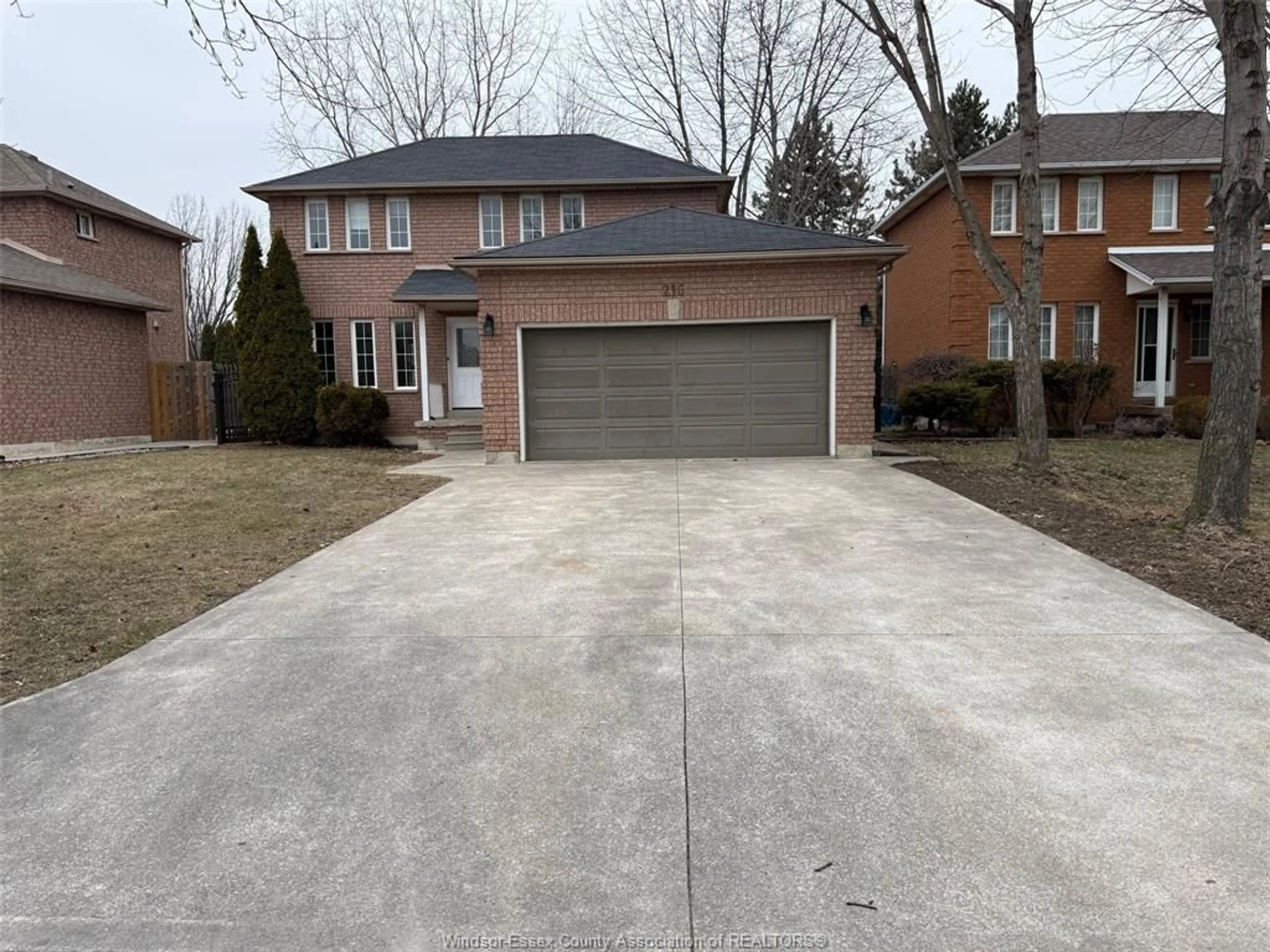 Home with brick exterior material, street for 216 GERALDINE Cres, Windsor Ontario N9E 4M7