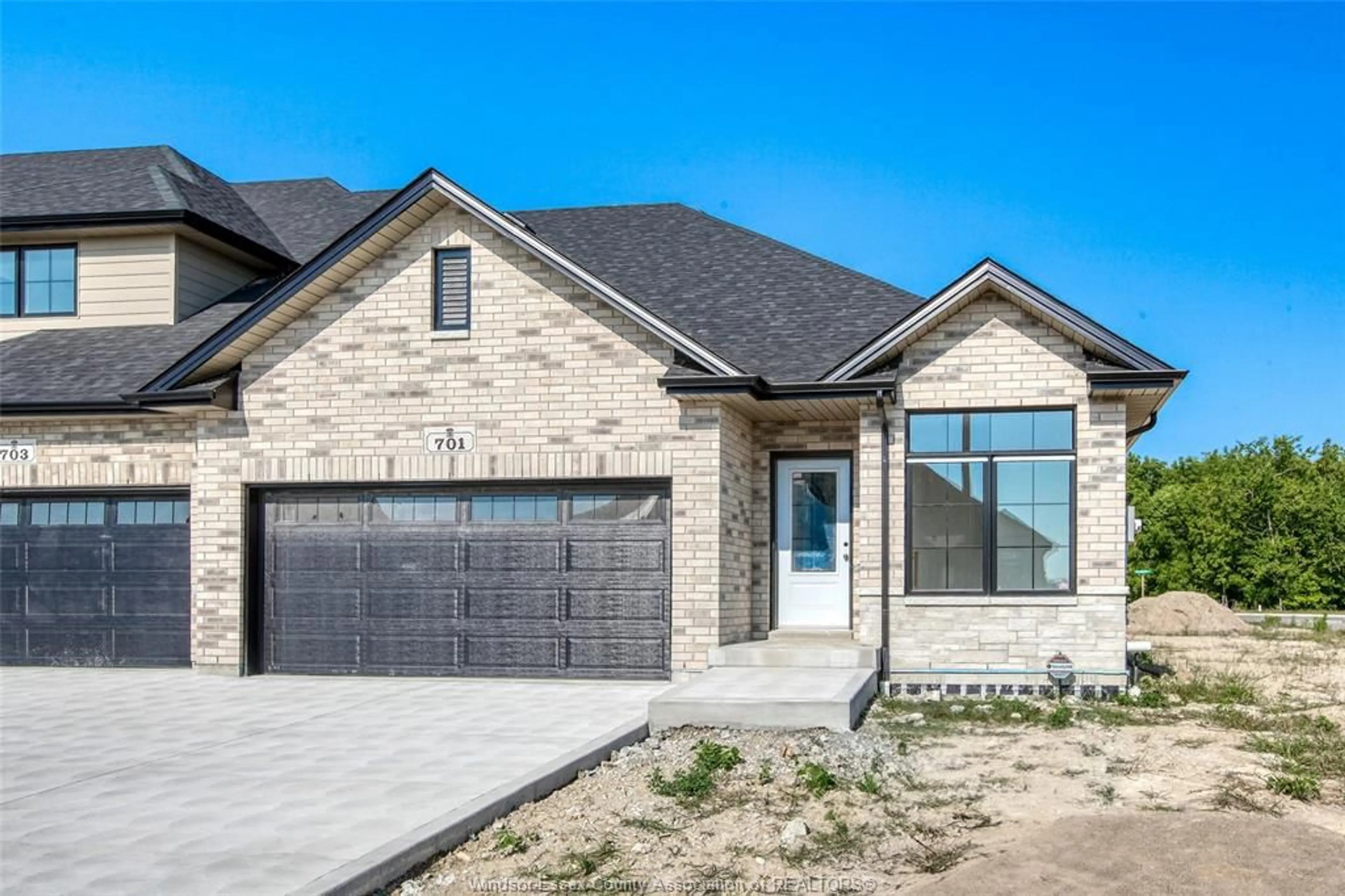 Home with brick exterior material, street for 701 ELLIOT POINT Rd, Amherstburg Ontario N9V 0H1