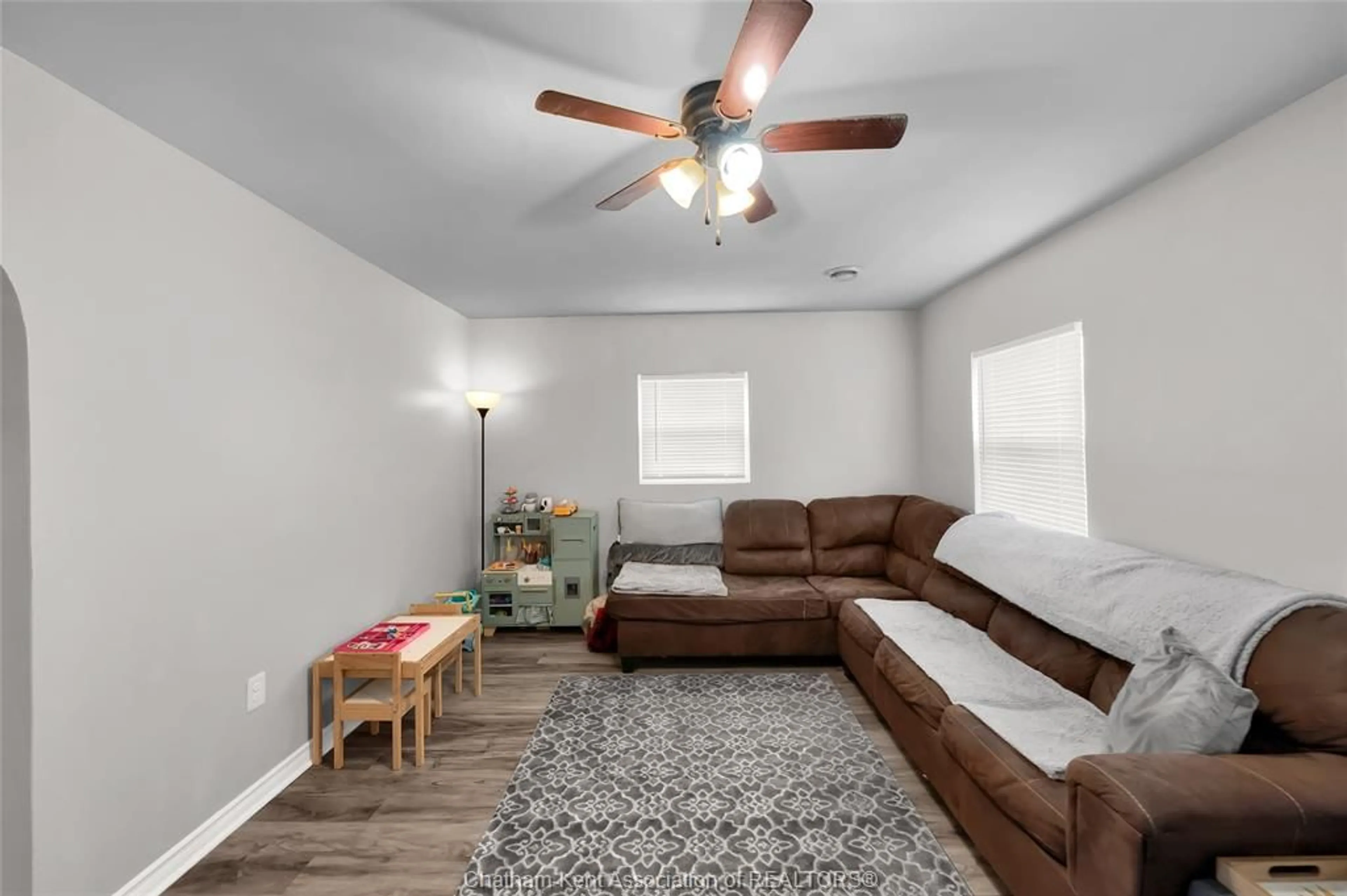 Living room with furniture, unknown for 14 McNaughton Ave, Wallaceburg Ontario N8A 1R8