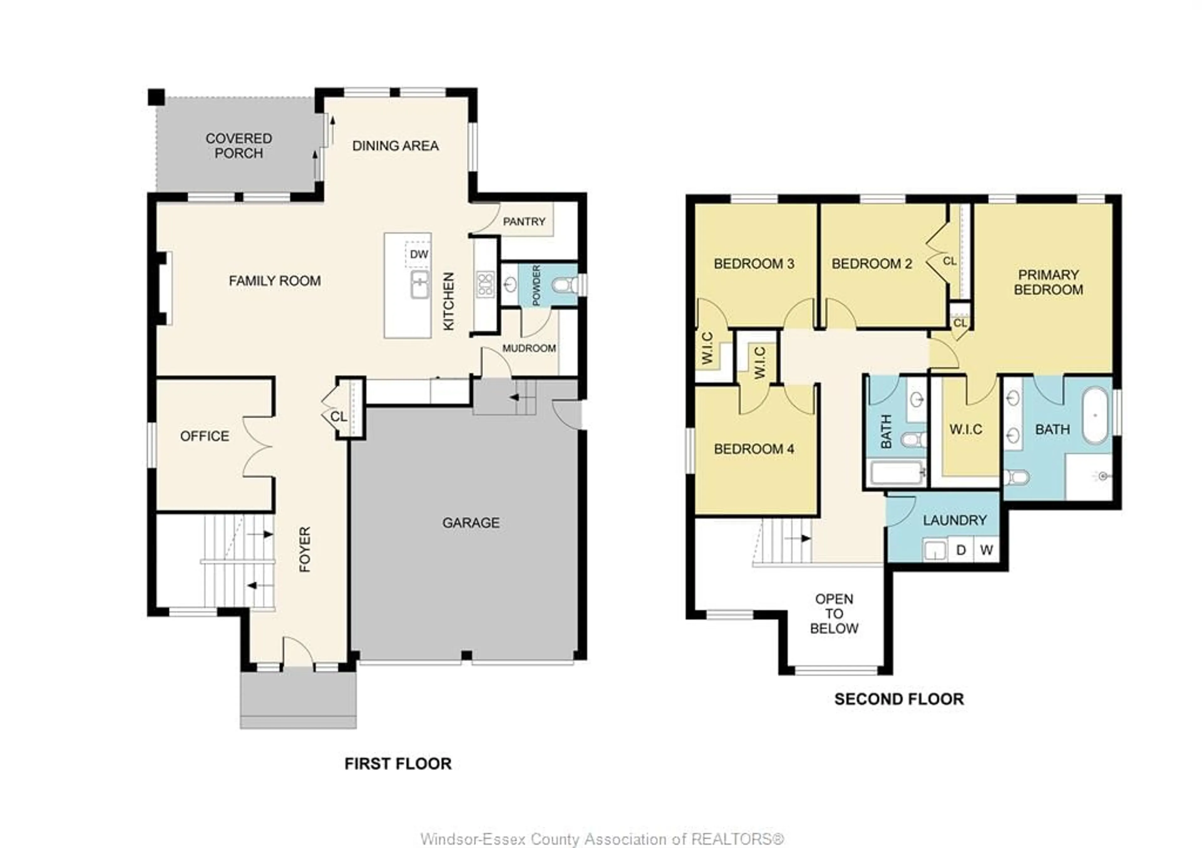 Floor plan for LOT 1 MARLA Cres, Lakeshore Ontario N0R 1A7