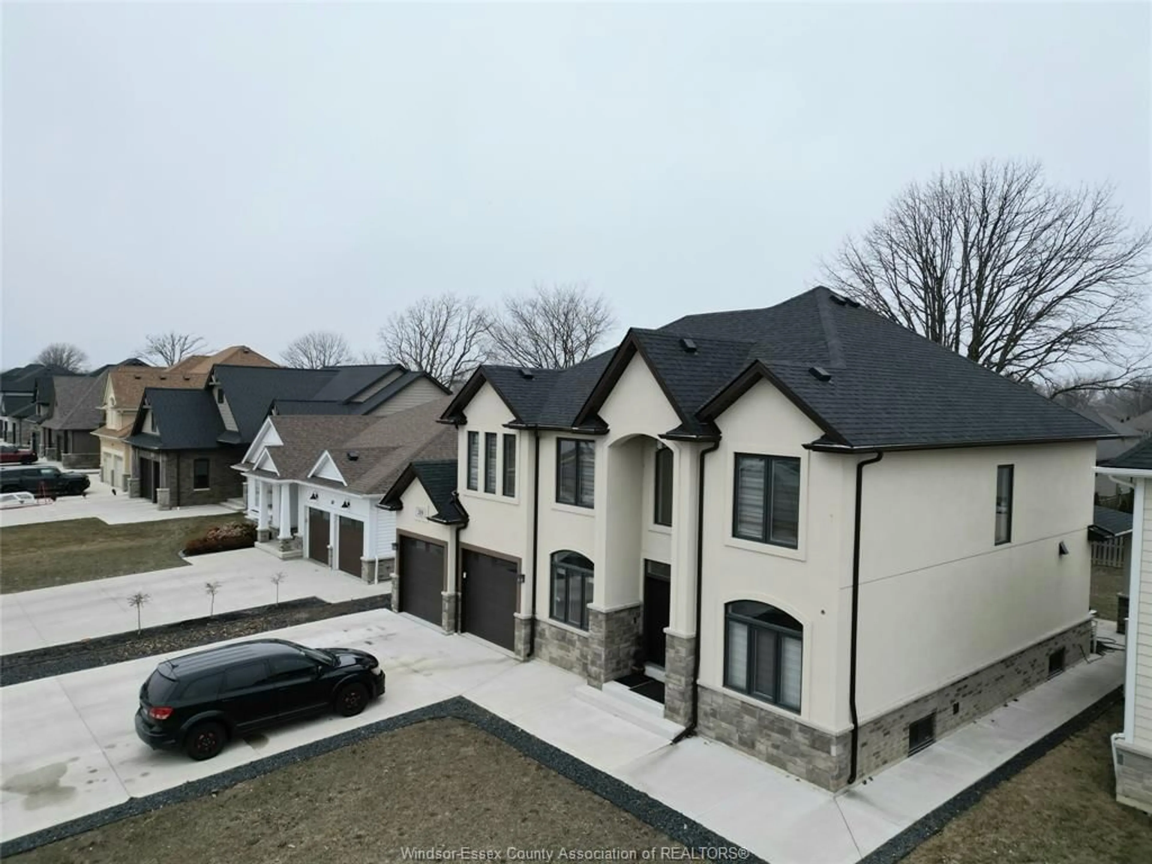 A pic from outside/outdoor area/front of a property/back of a property/a pic from drone, street for 319 CHRISTINE Ave, Belle River Ontario N8L 1B5