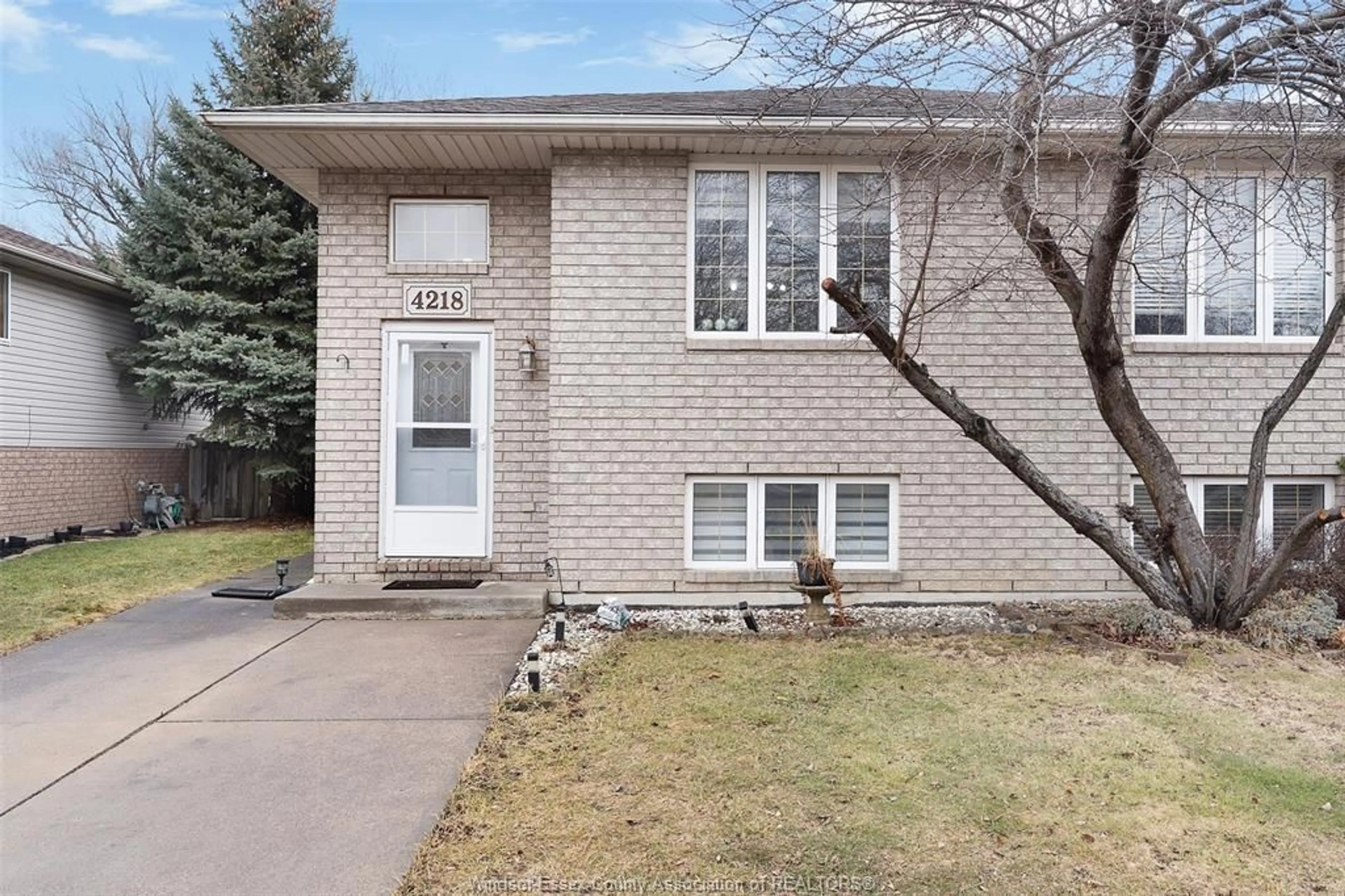 Home with brick exterior material, street for 4218 PIONEER, Windsor Ontario N9G 2W7