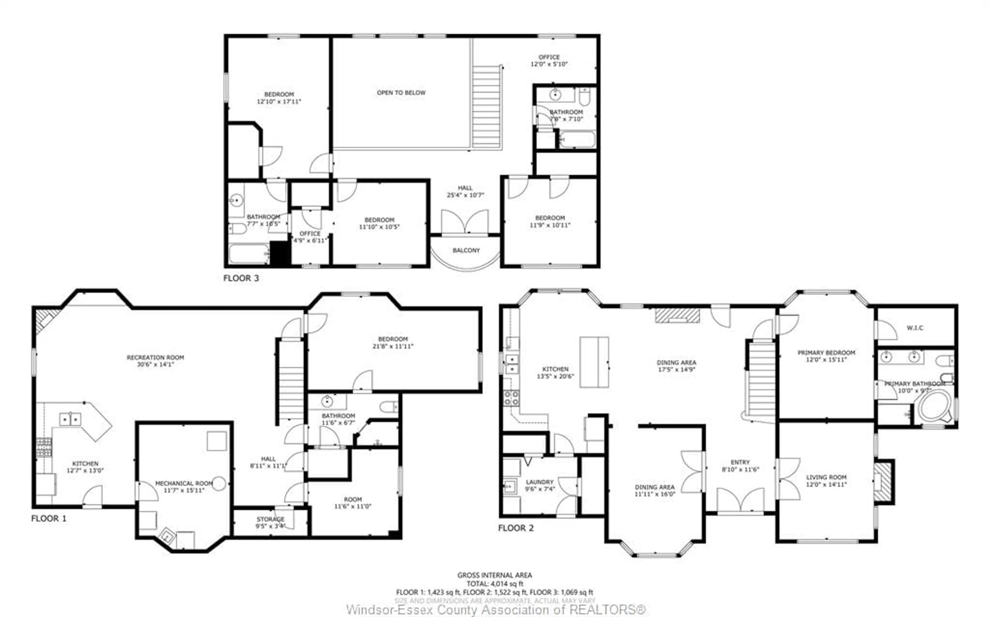 Floor plan for 870 MCRAE Ave, Kingsville Ontario N9Y 2R8