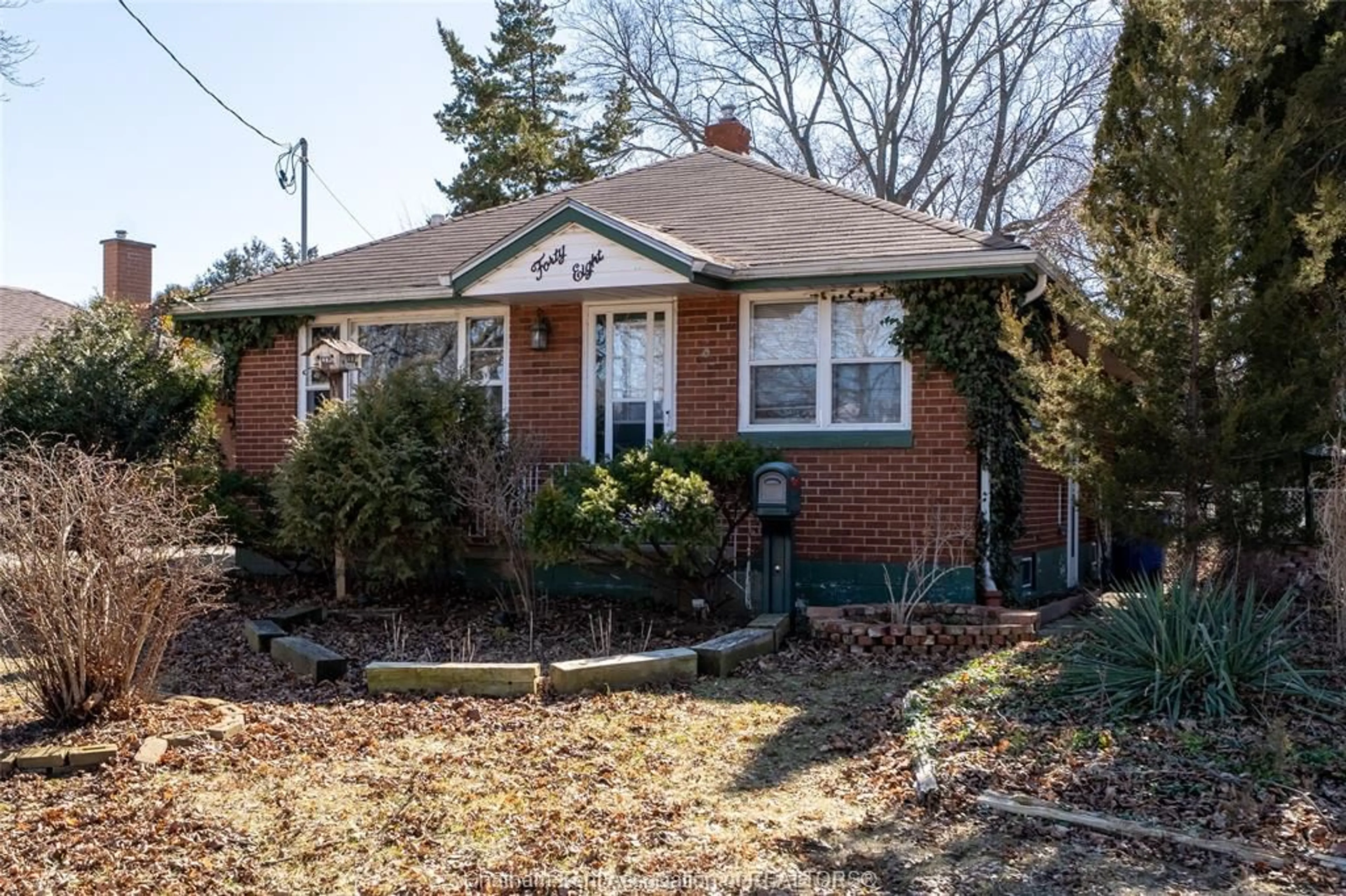 Home with brick exterior material, street for 48 Allen St, Chatham Ontario N7M 5E6