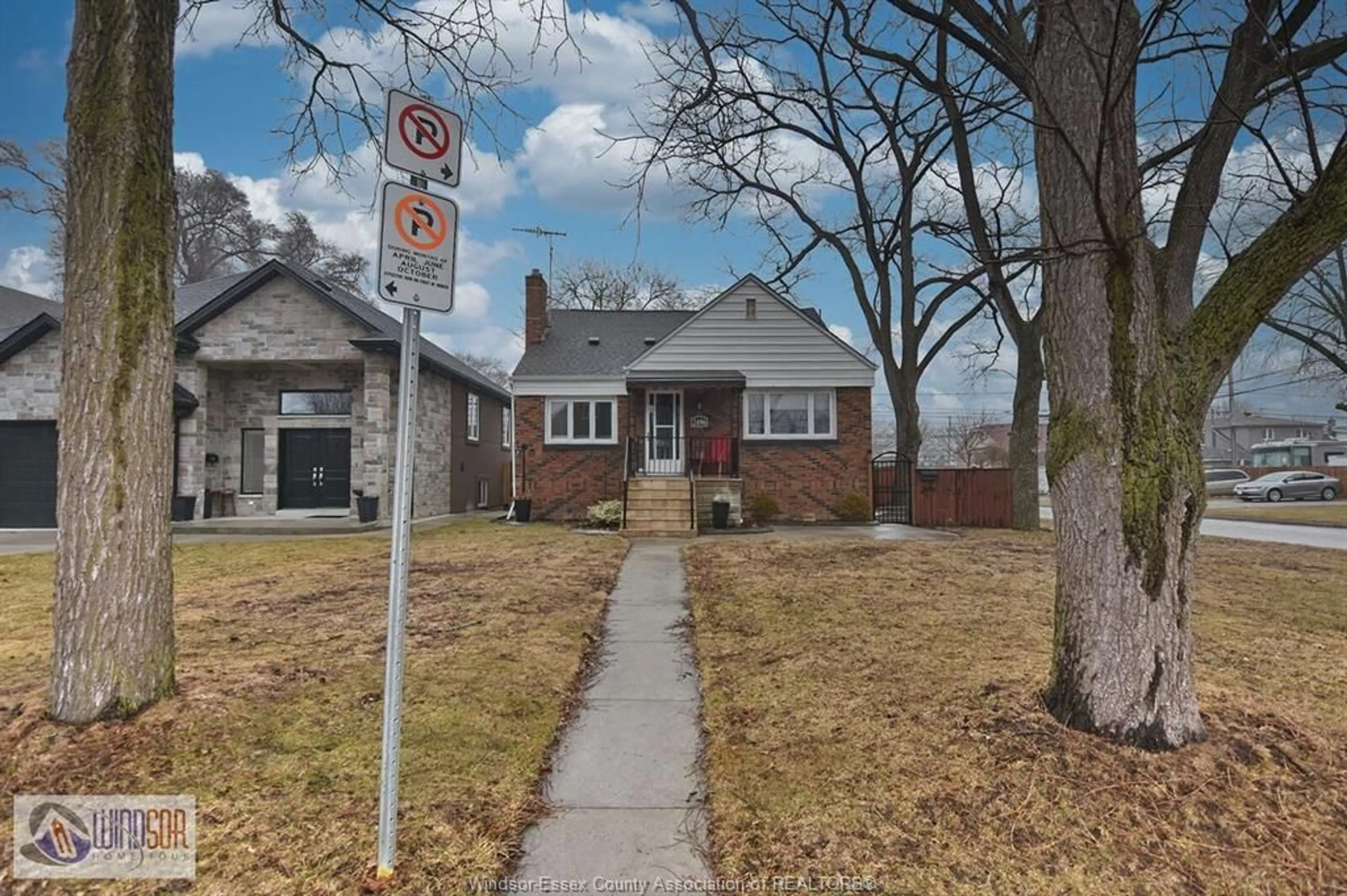 Home with brick exterior material, street for 2496 BYNG, Windsor Ontario N8W 3E8