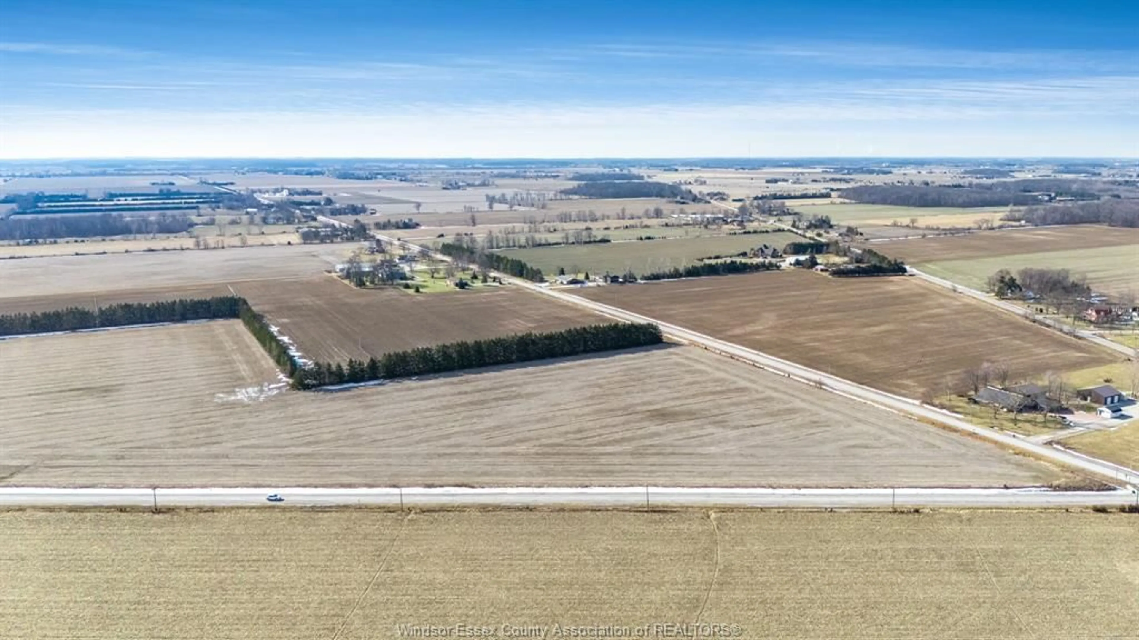 A pic from outside/outdoor area/front of a property/back of a property/a pic from drone, unknown for V/L SOUTH TALBOT, Tecumseh Ontario N0R 1K0