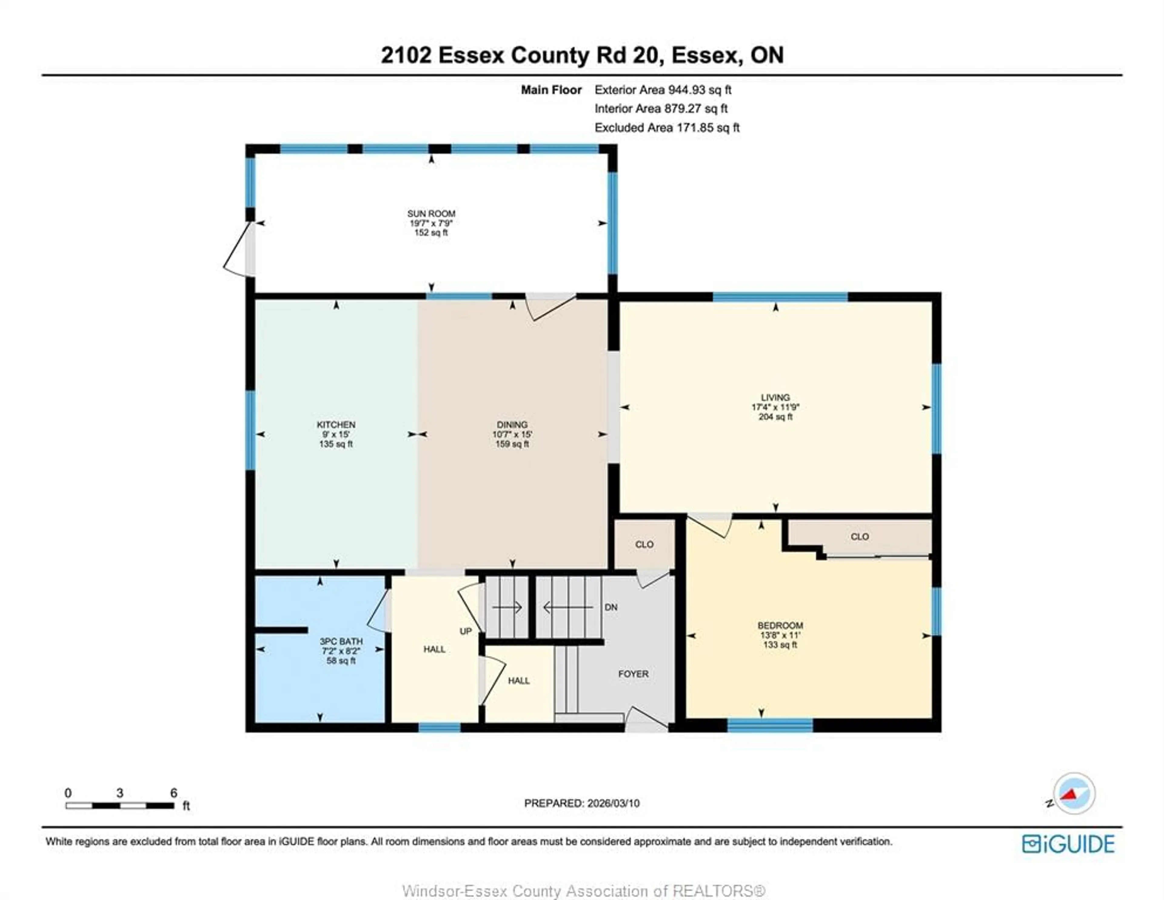 Floor plan for 2102 County Rd #20, Essex Ontario N0R 1G0