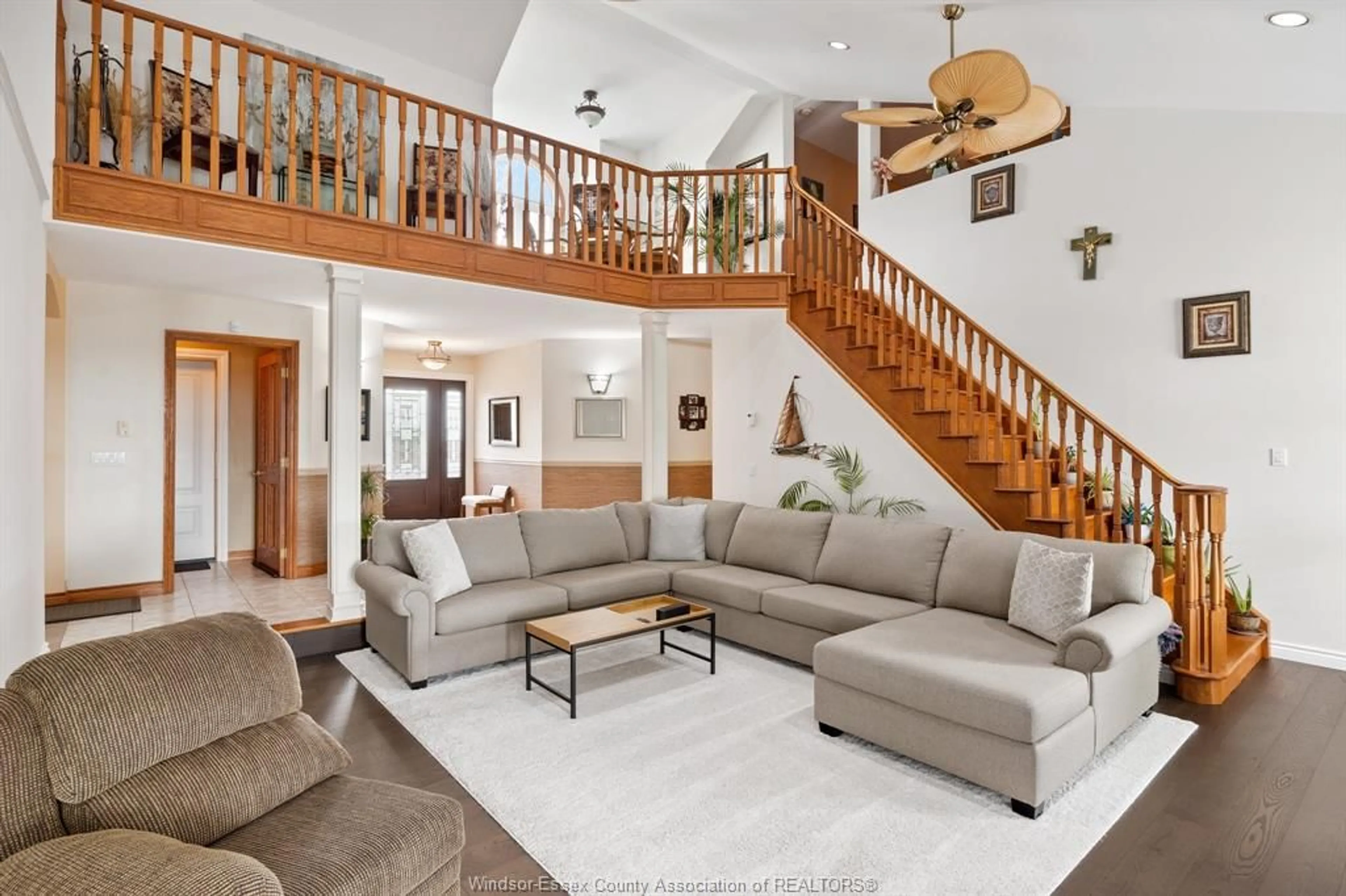 Living room with furniture, unknown for 15381 COUNTY RD 8, Essex Ontario N0R 1L0