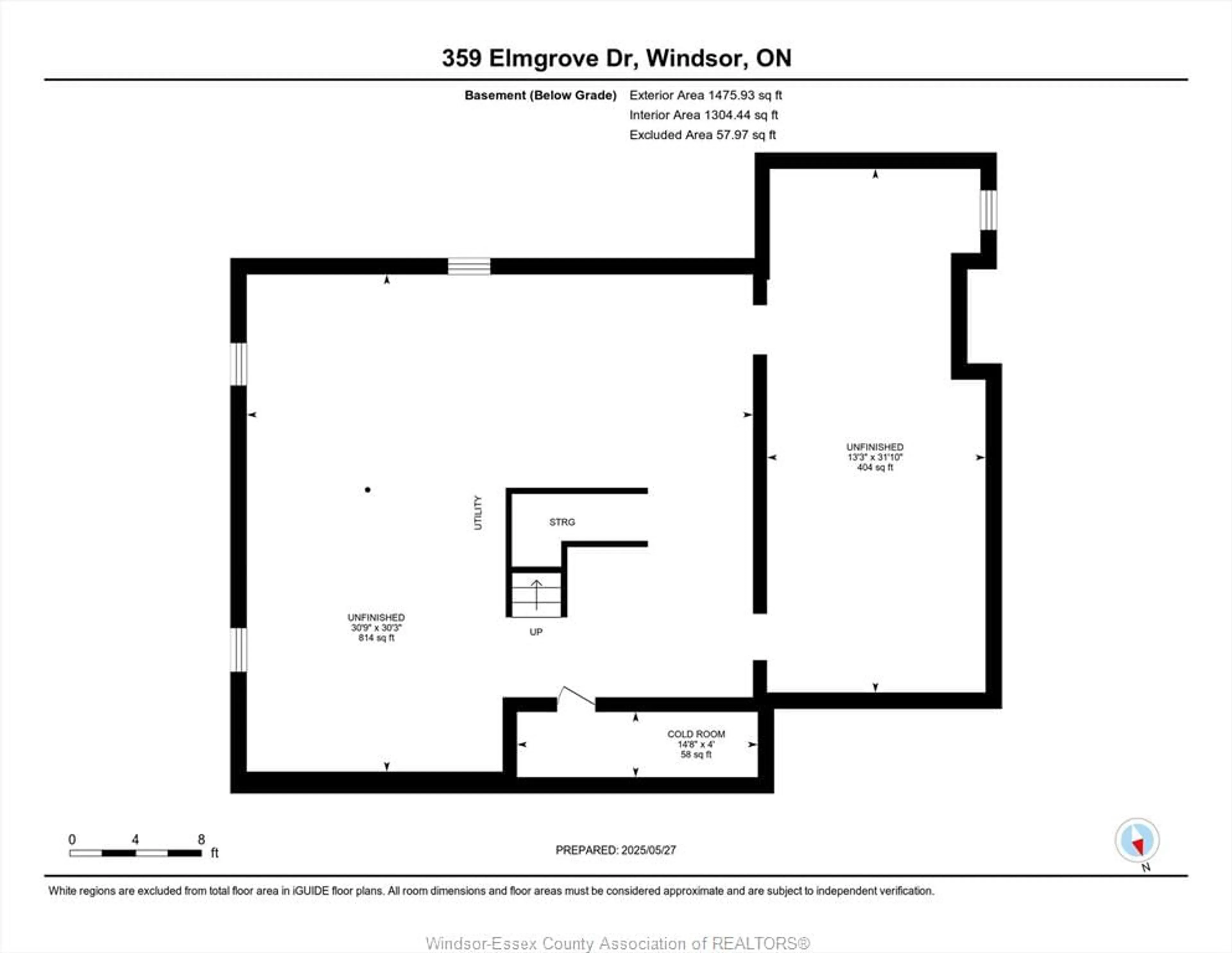 Floor plan for 359 ELMGROVE Dr, Lakeshore Ontario N8N 4H1
