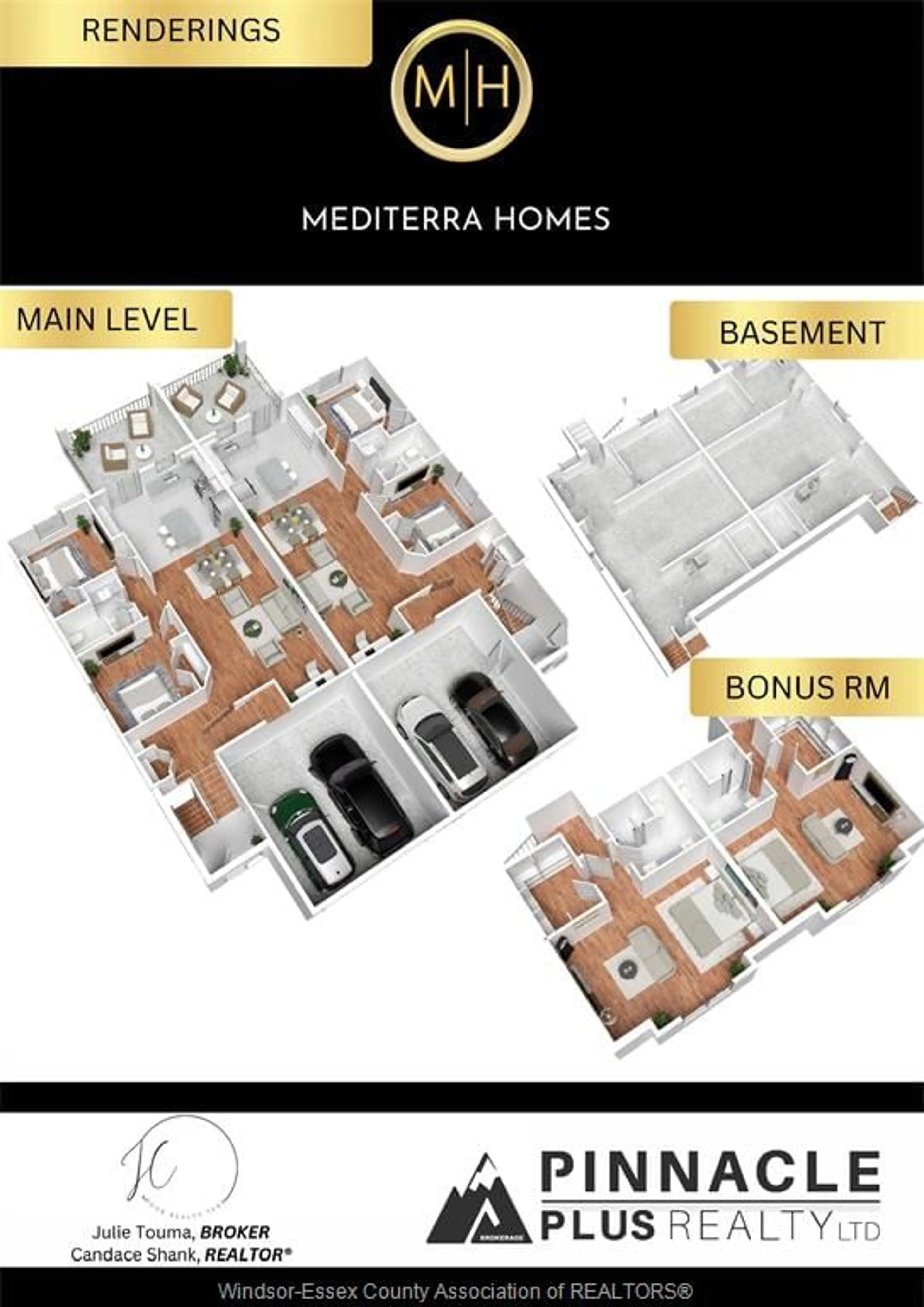 Floor plan for 348 MAYRAND St, LaSalle Ontario N9J 0E7