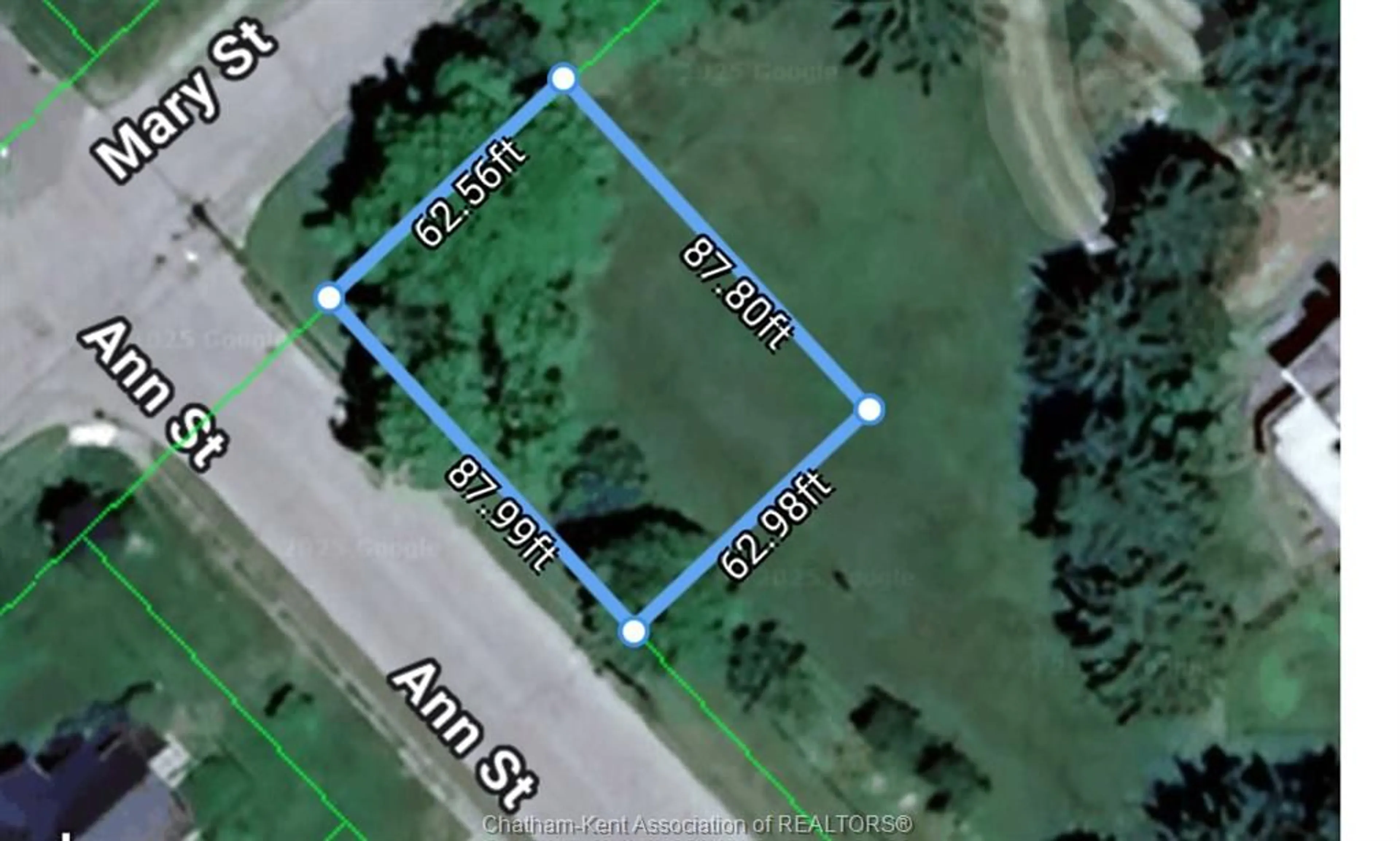 A pic from outside/outdoor area/front of a property/back of a property/a pic from drone, street for 57 MARY St, Thamesville Ontario N0P 2K0