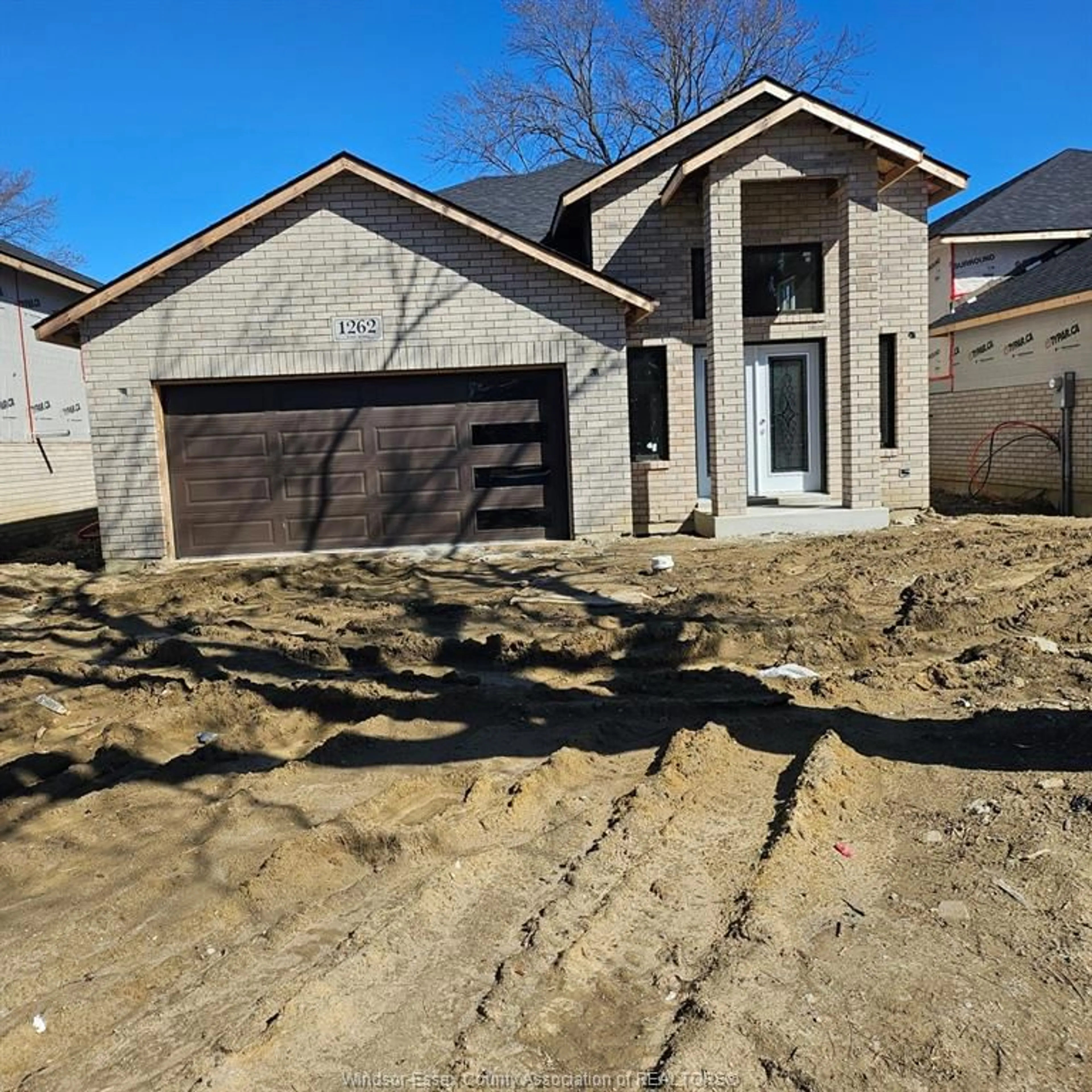 Home with brick exterior material, street for 1262 TOURANGEAU, Windsor Ontario N8Y 2Z6