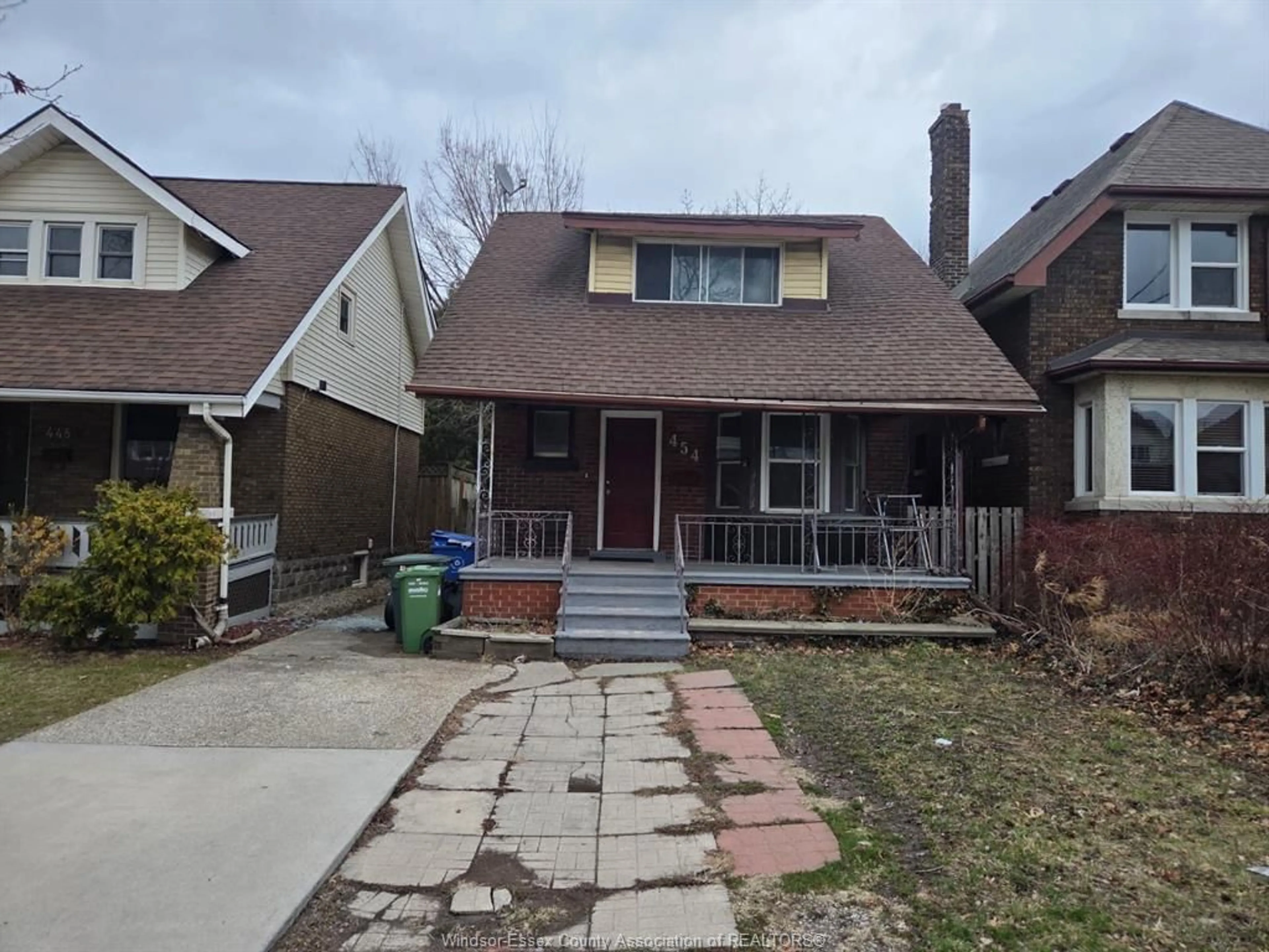 Home with brick exterior material, street for 454 RANKIN Ave, Windsor Ontario N9B 2R7