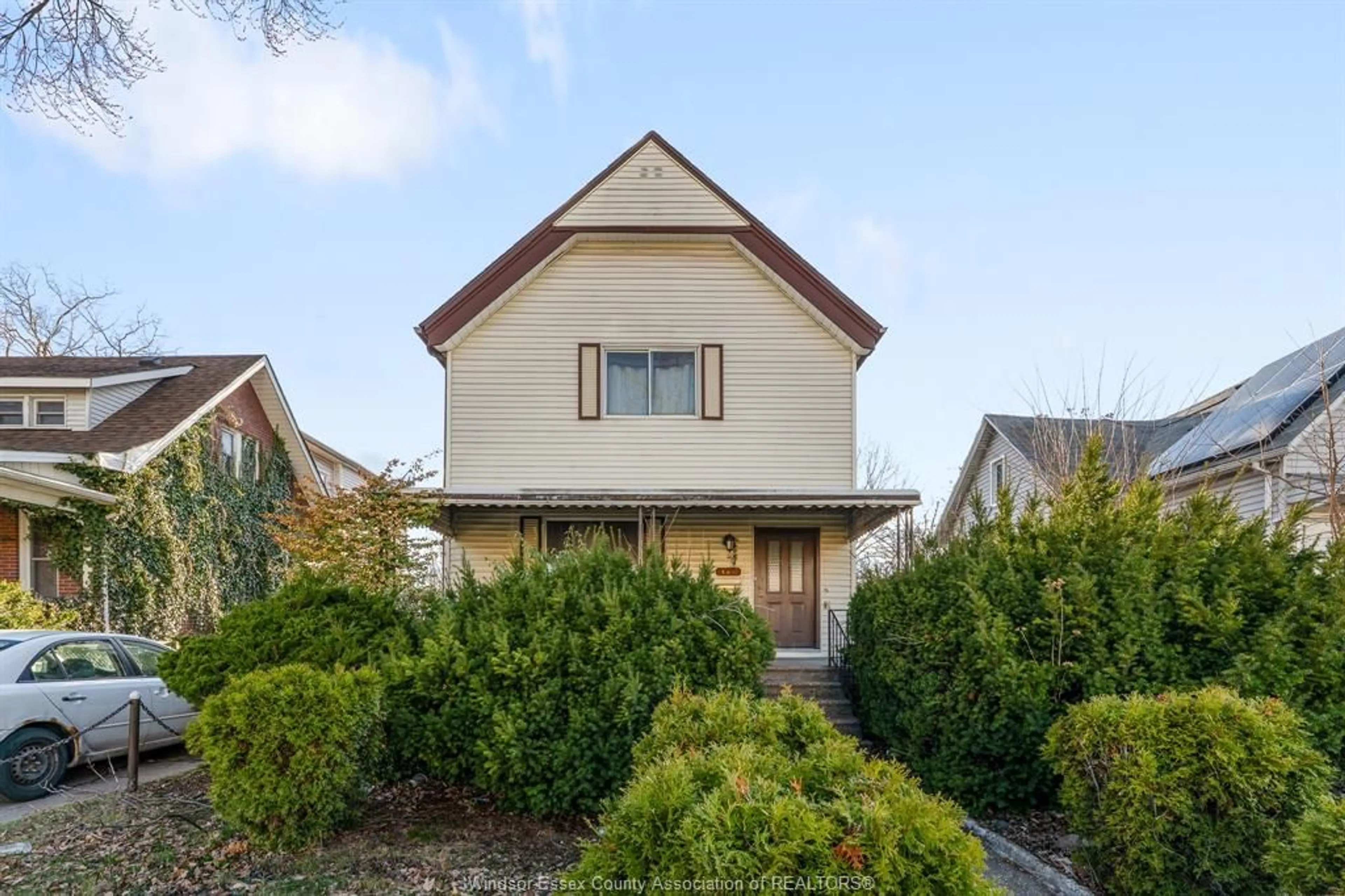 Home with brick exterior material, street for 497 Caron Ave, Windsor Ontario N9A 5B5