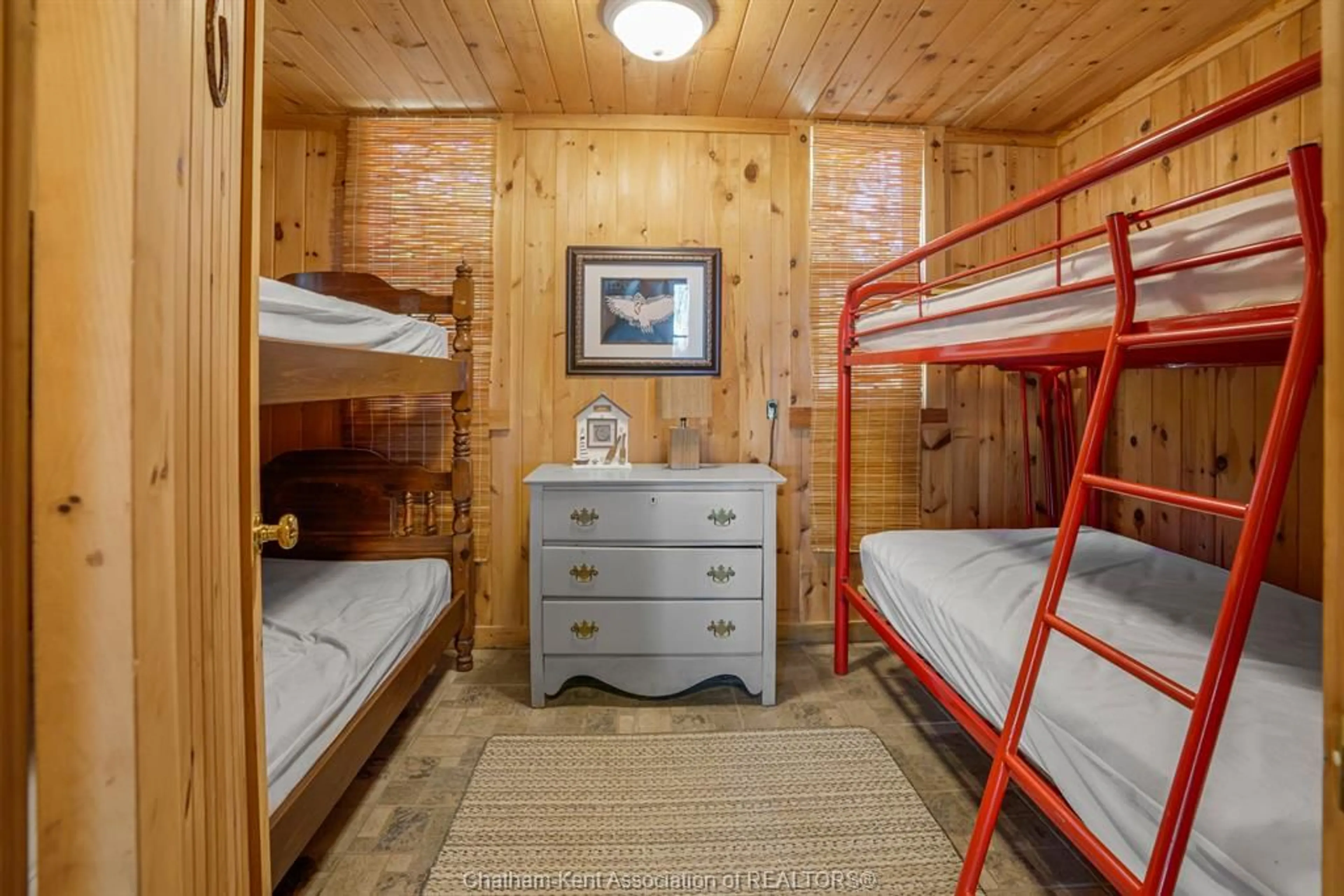 Bedroom with bed, unknown for 17178 Lakeshore Rd, Rondeau Park Ontario N0P 1X0