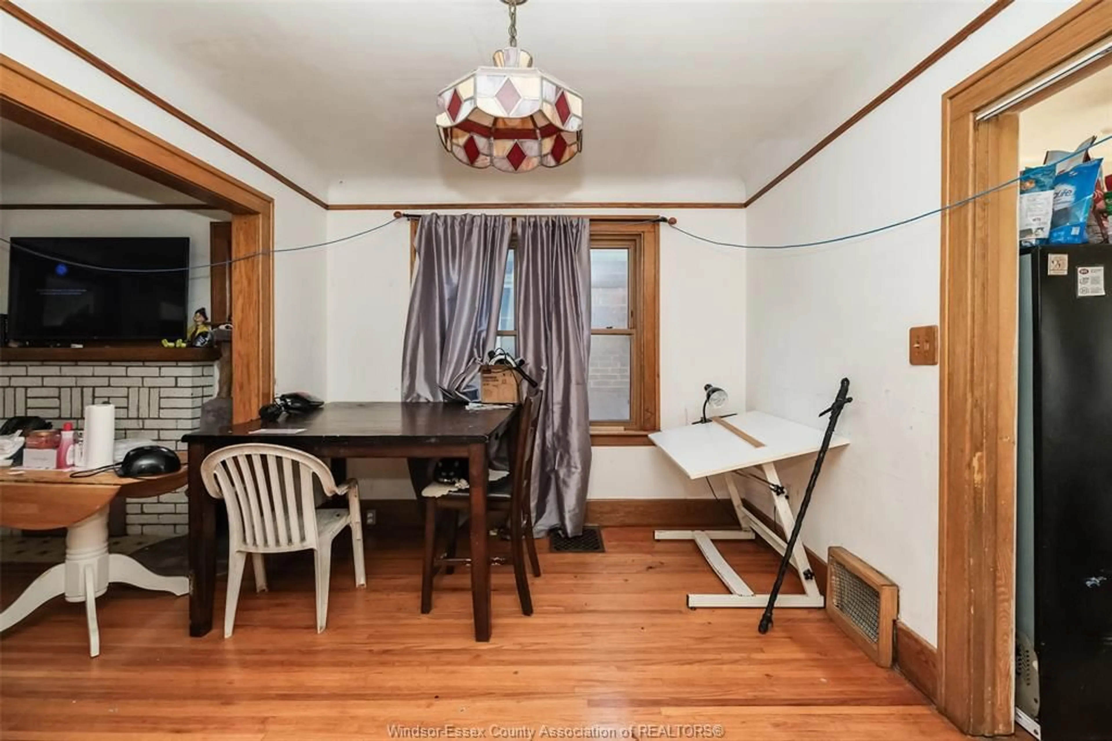 Dining room, wood/laminate floor for 1248 BRUCE Ave, Windsor Ontario N8X 1X3