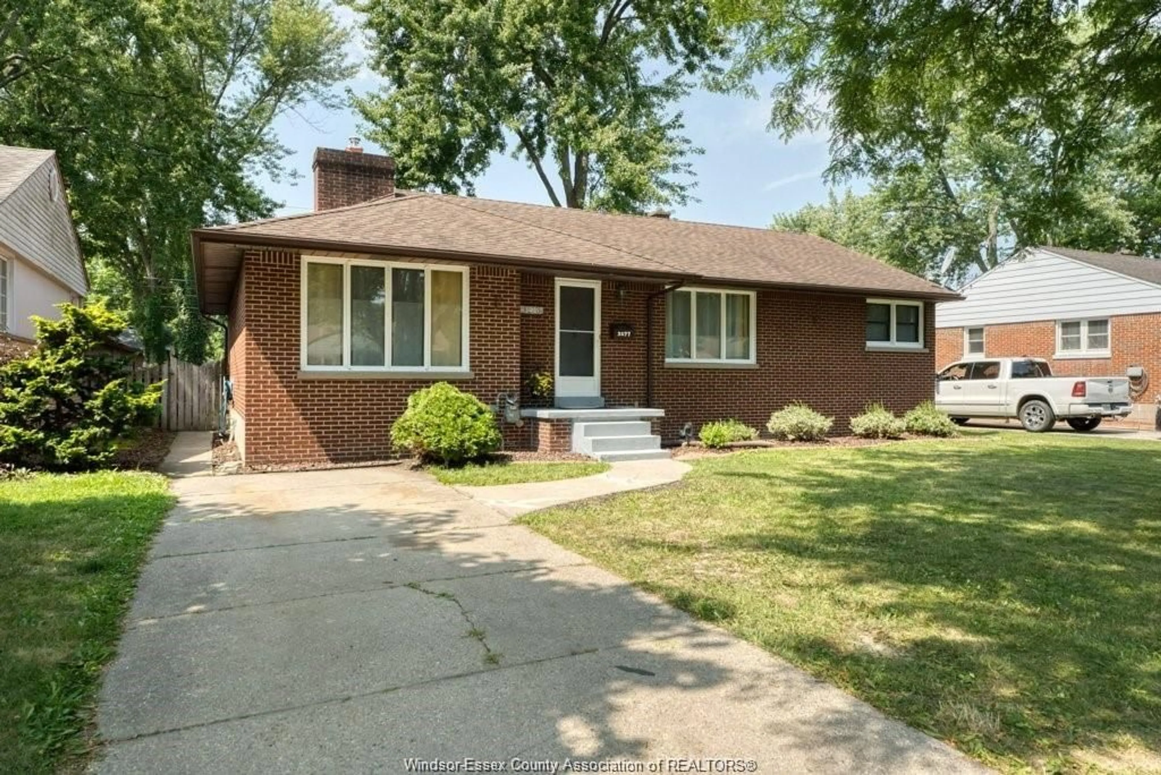 Home with brick exterior material, street for 3277 DOMINION, Windsor Ontario N9E 2N6
