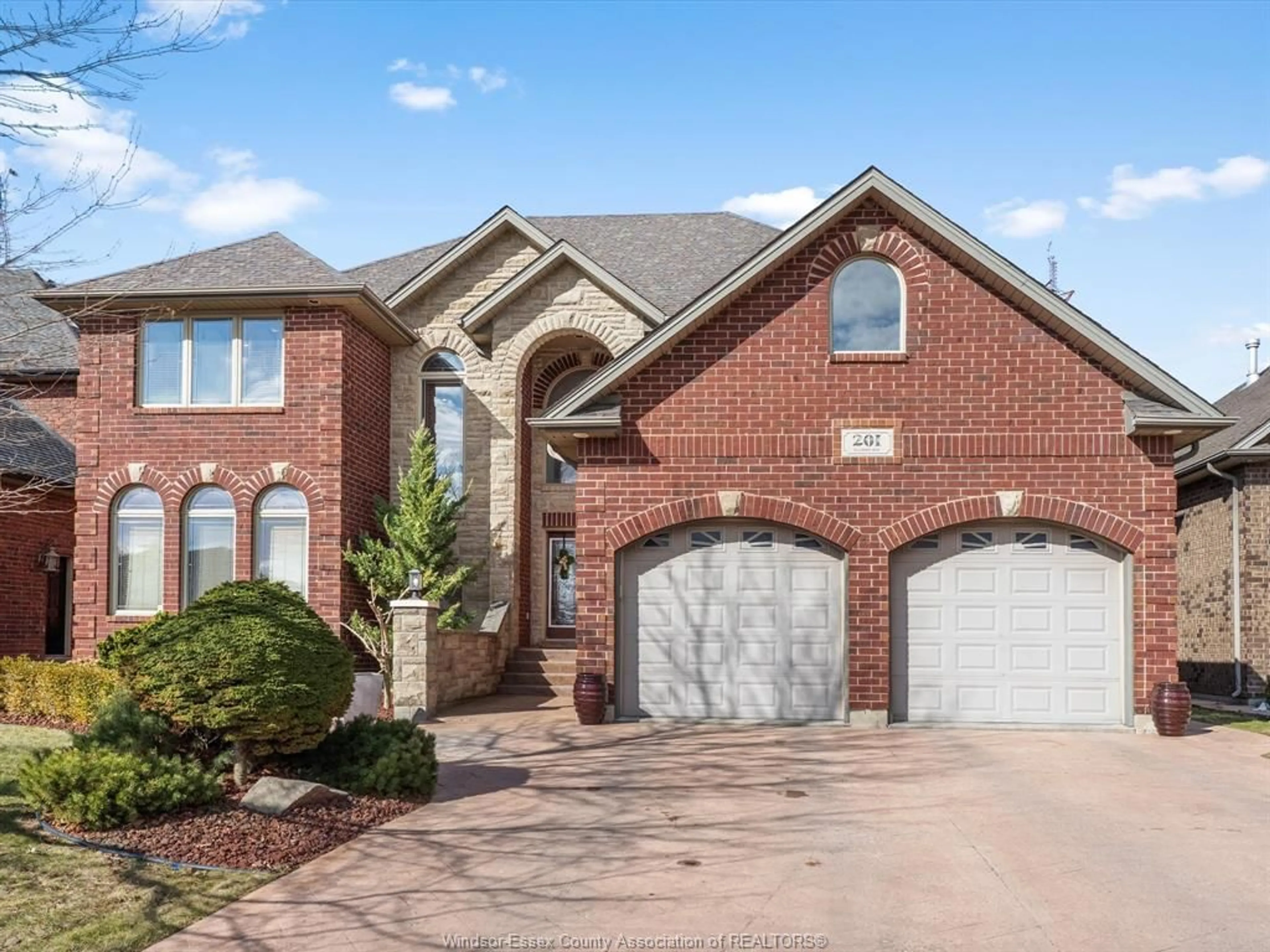 Home with brick exterior material, street for 201 ELLISON, Leamington Ontario N8H 5J2