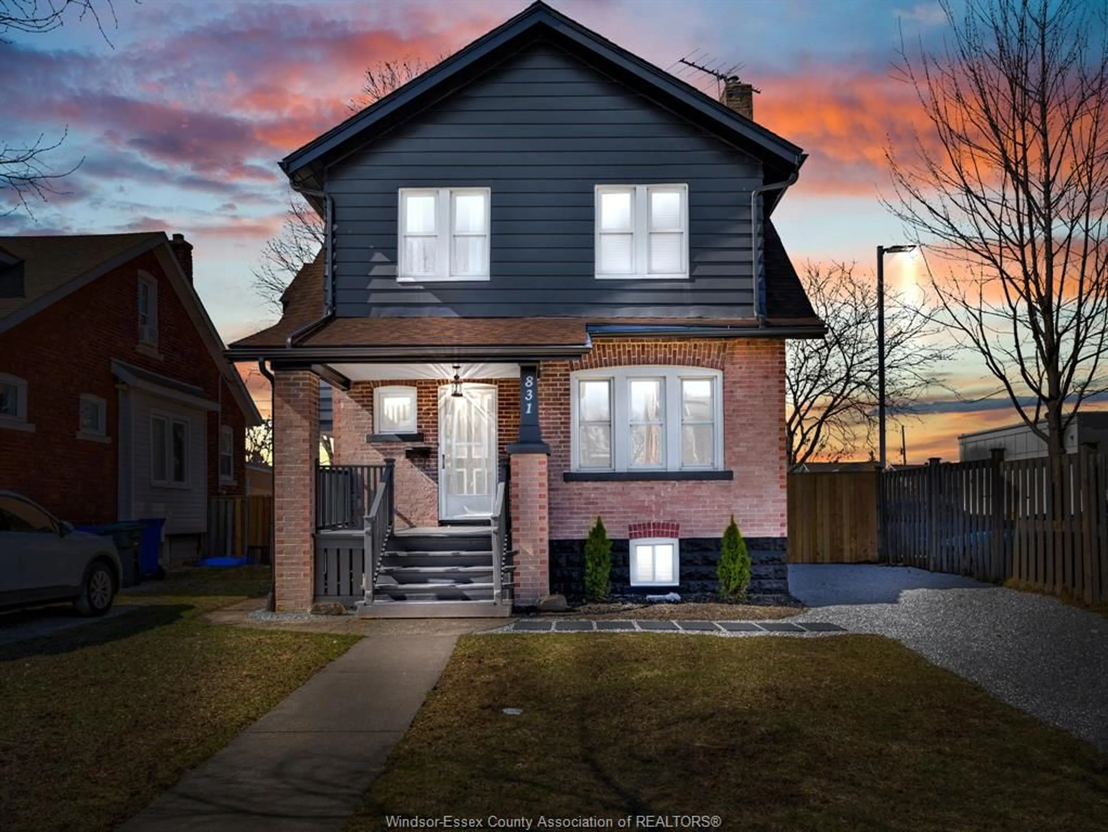 Home with brick exterior material, street for 831 DAWSON, Windsor Ontario N8Y 4A1