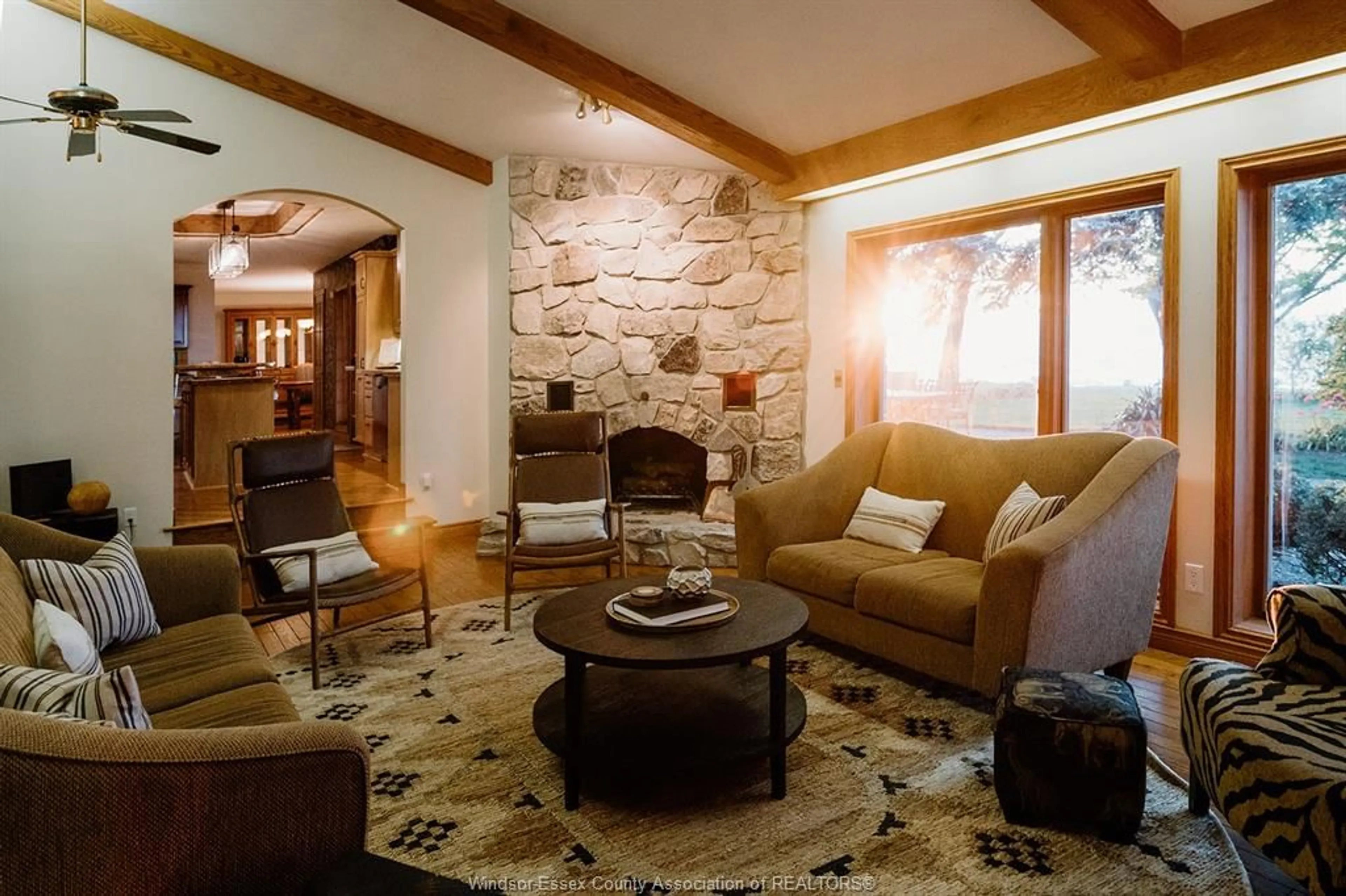 Living room with furniture, ceramic/tile floor for 1221 Surf Club ..., Lakeshore Ontario N0R 1S0