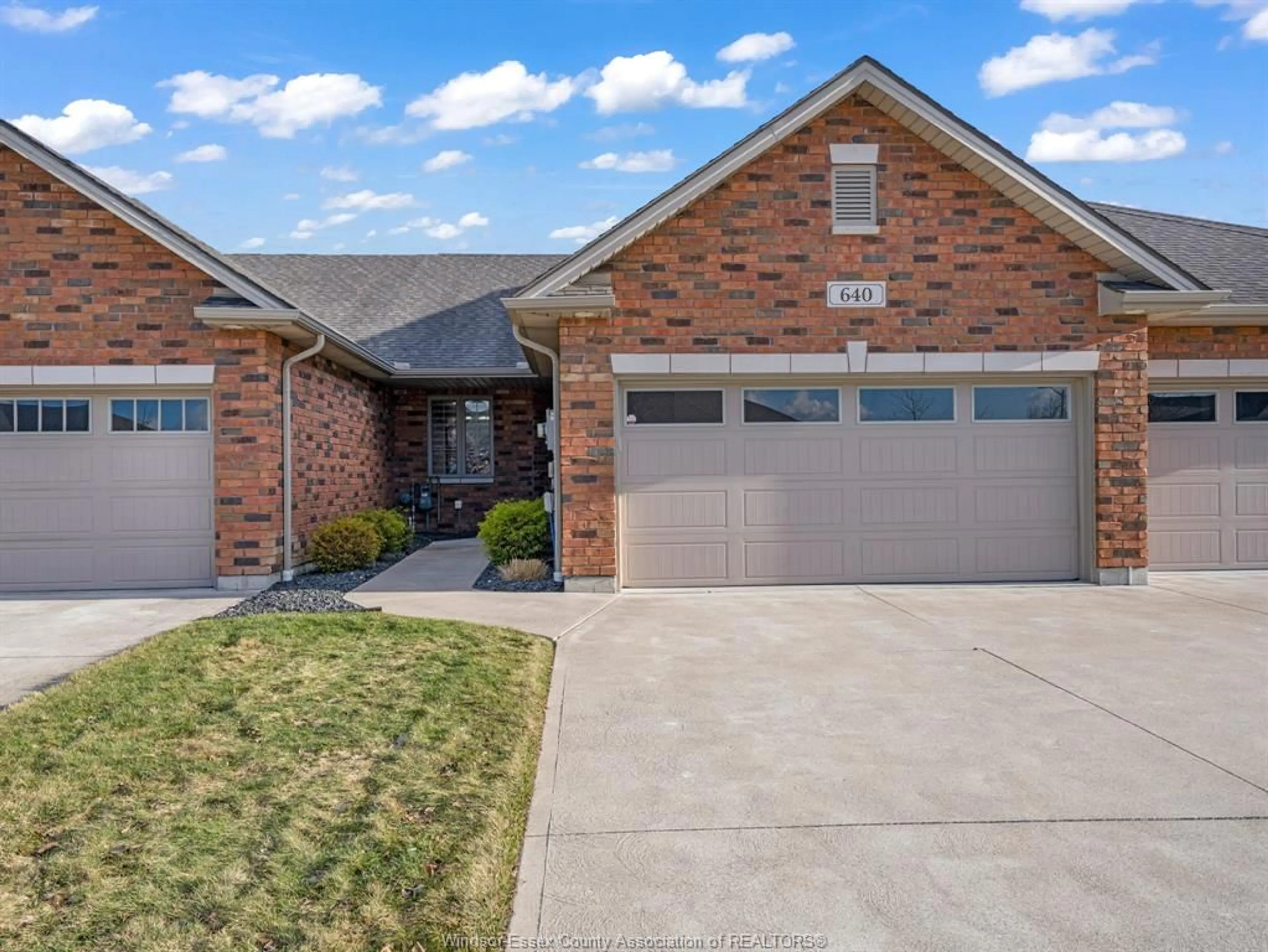 Home with brick exterior material, street for 640 COMMISSO Cres, LaSalle Ontario N9H 0C2