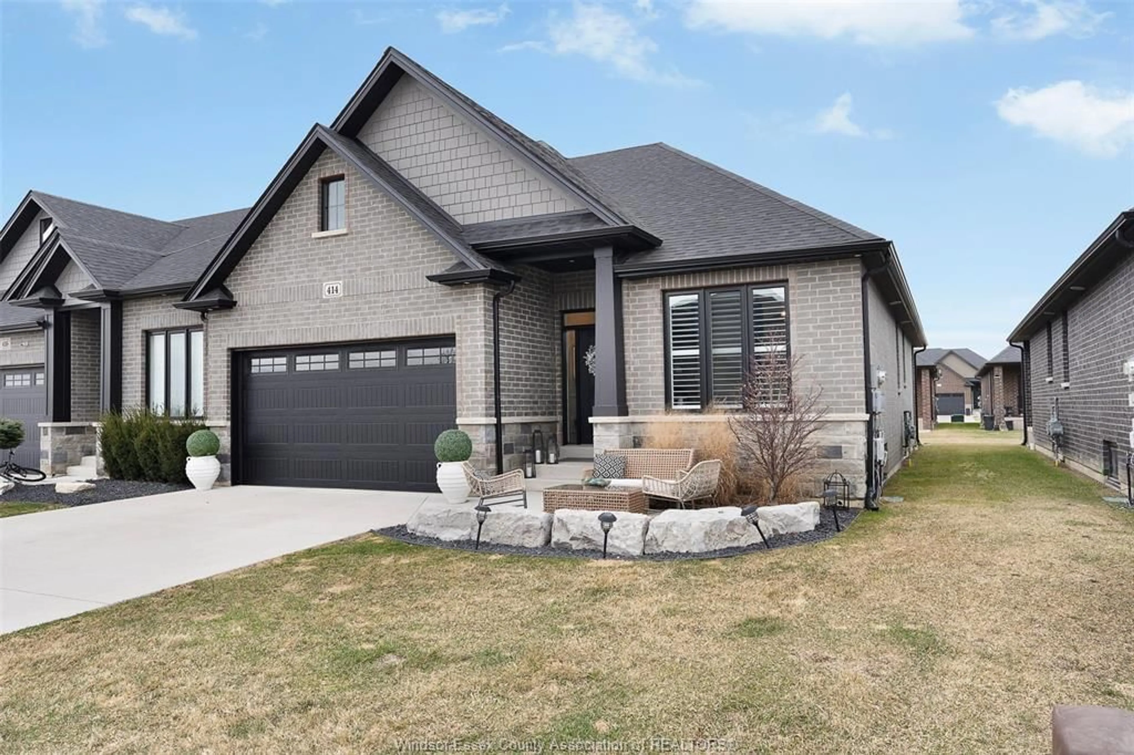 Home with brick exterior material, street for 414 CASERTA, Lakeshore Ontario N0R 1A0