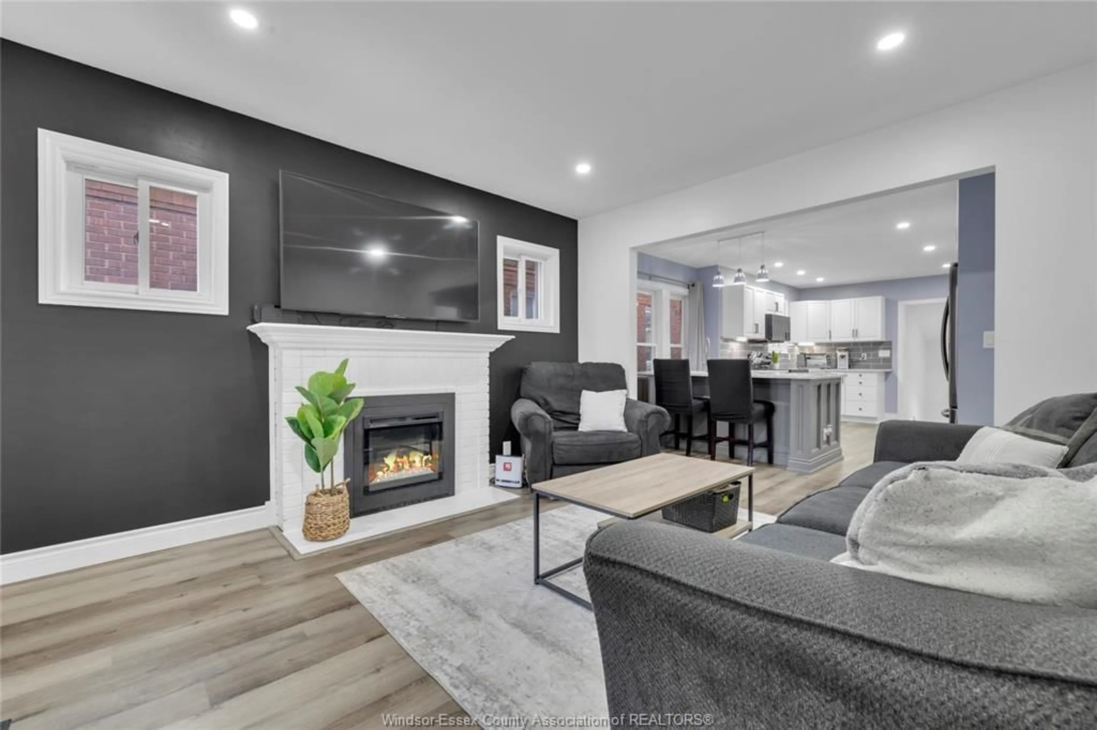 Living room with furniture, unknown for 1362 Dufferin Pl, Windsor Ontario N8X 3K1