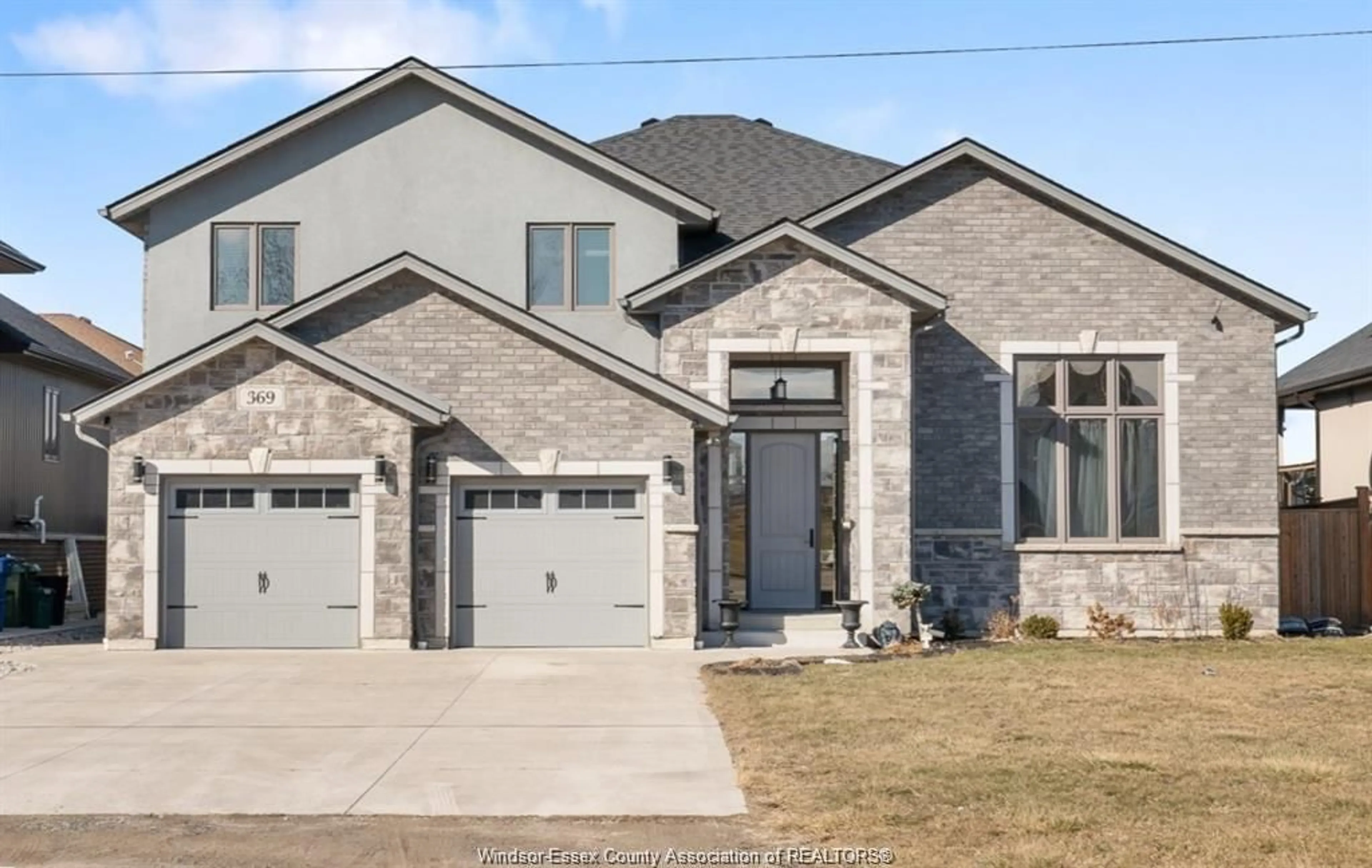 Home with brick exterior material, street for 369 COUNTY RD 2, Belle River Ontario N0R 1A0