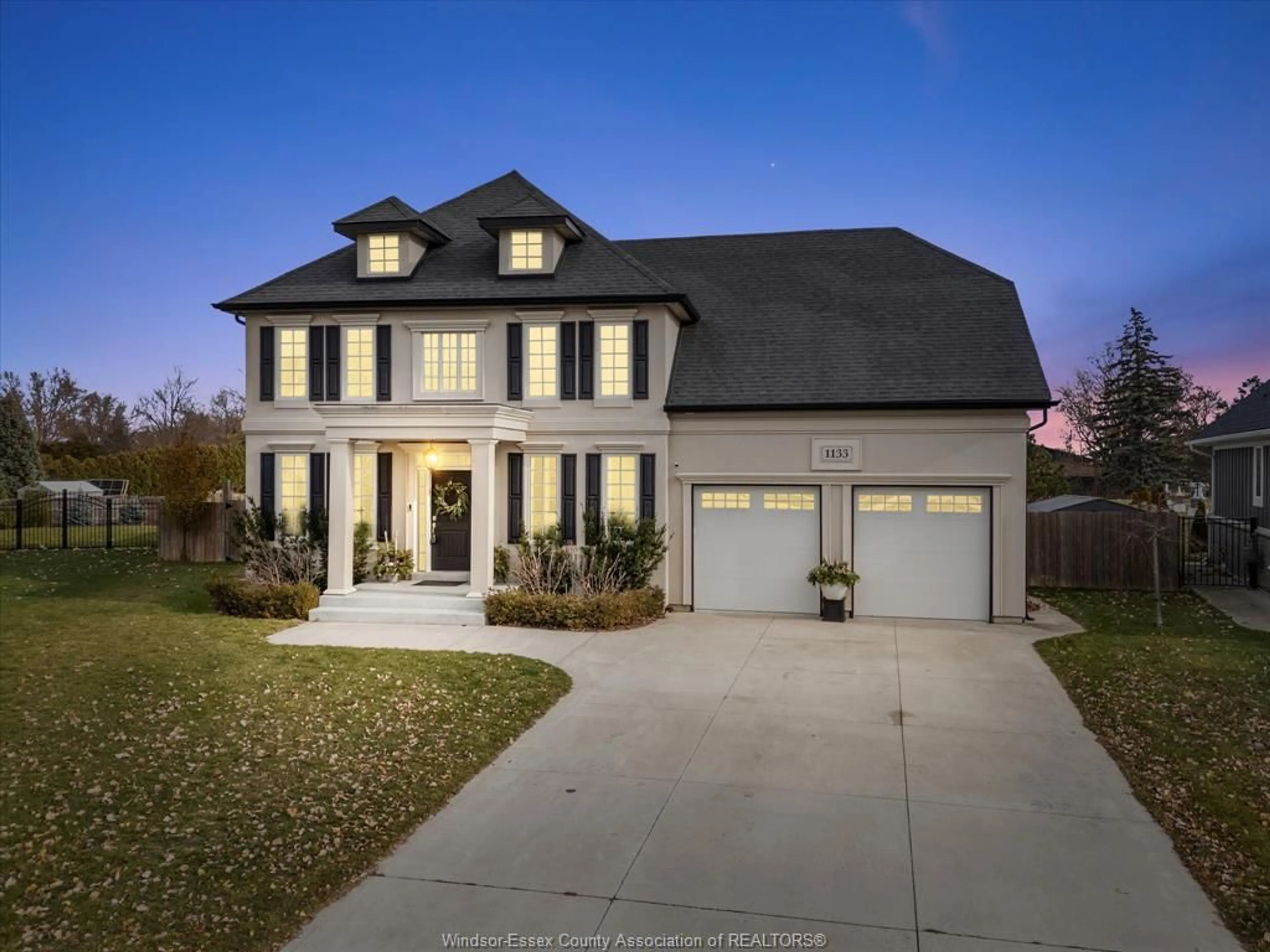 Home with brick exterior material, street for 1133 REGENCY, Lakeshore Ontario N0R 1A0